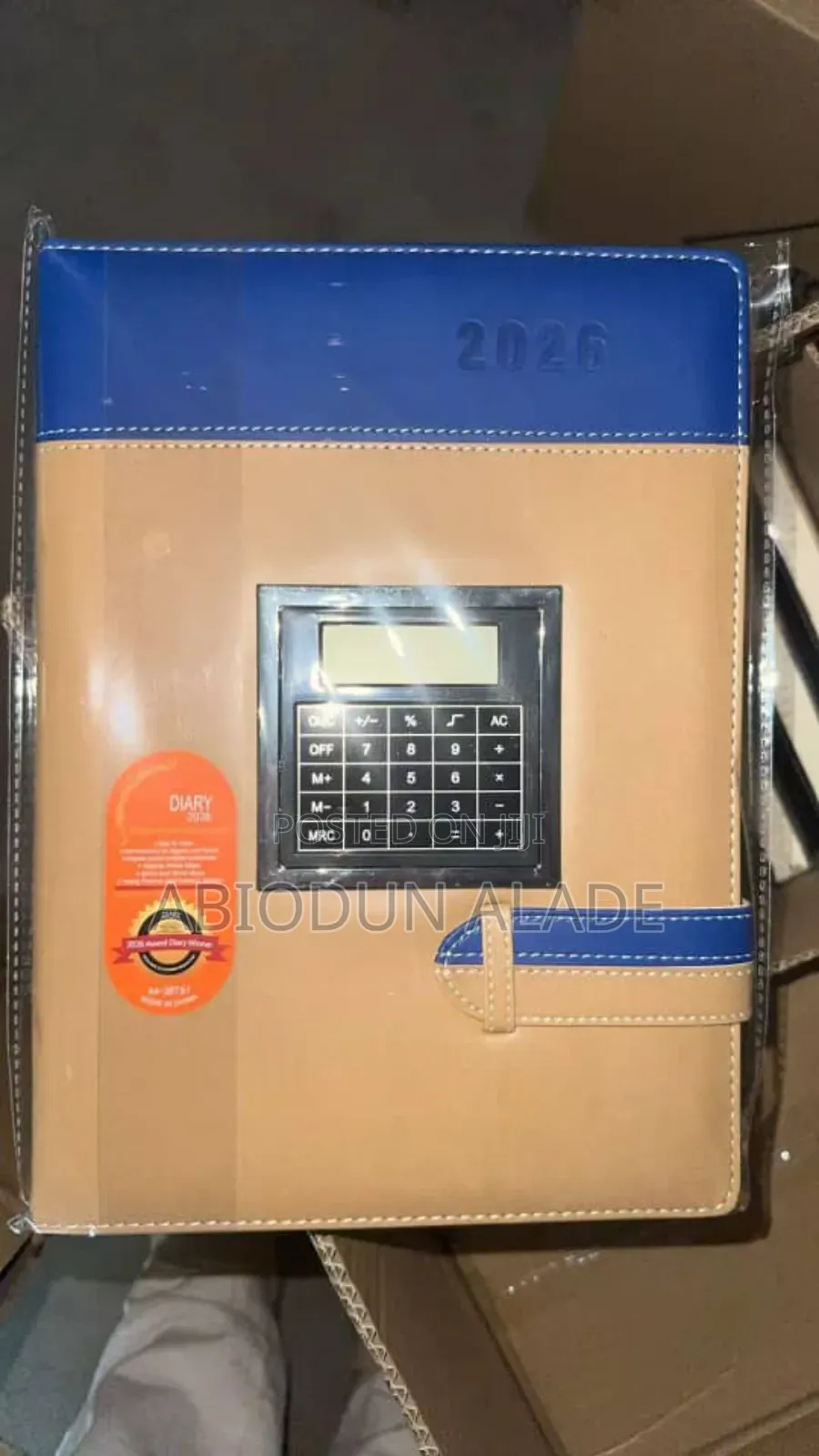 2026 A5 Standard Diary With Calculator