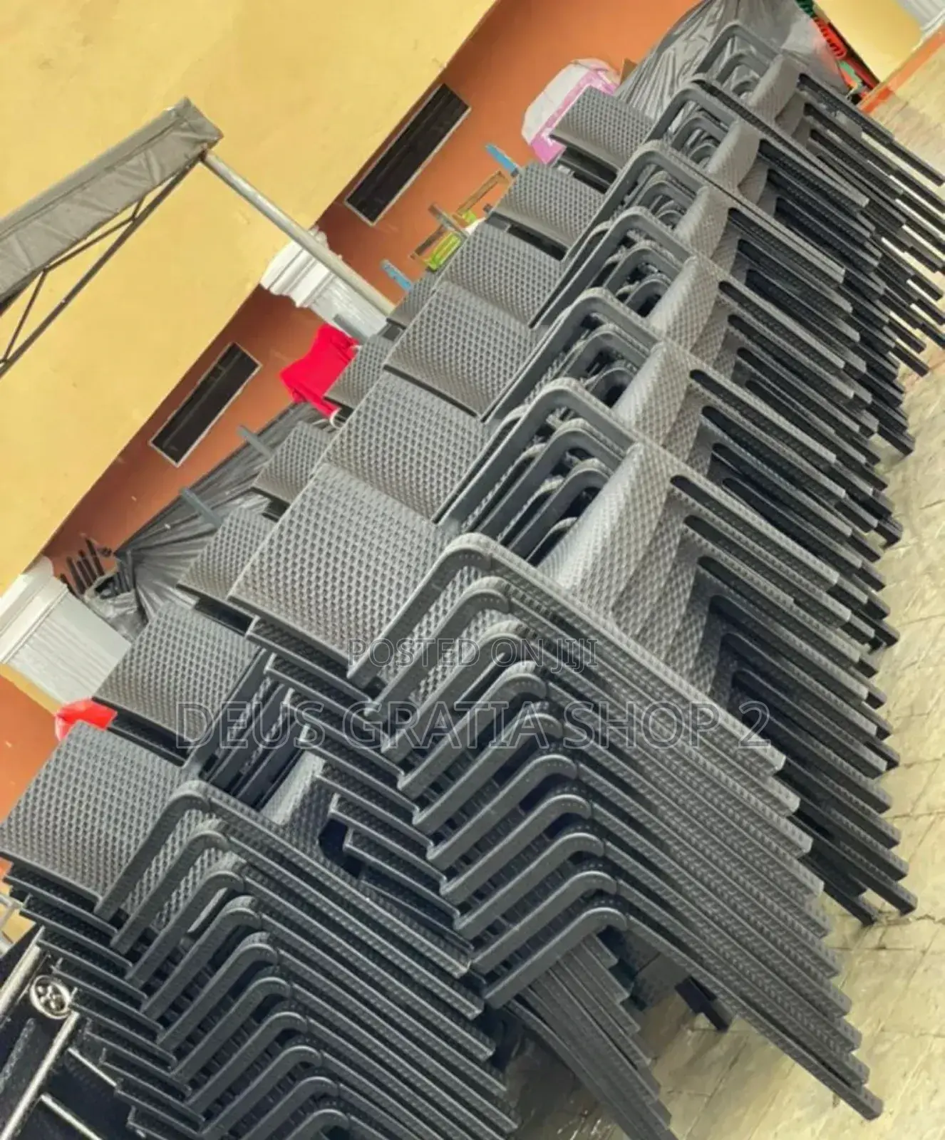 Plastic Rattan Chair for Restaurant