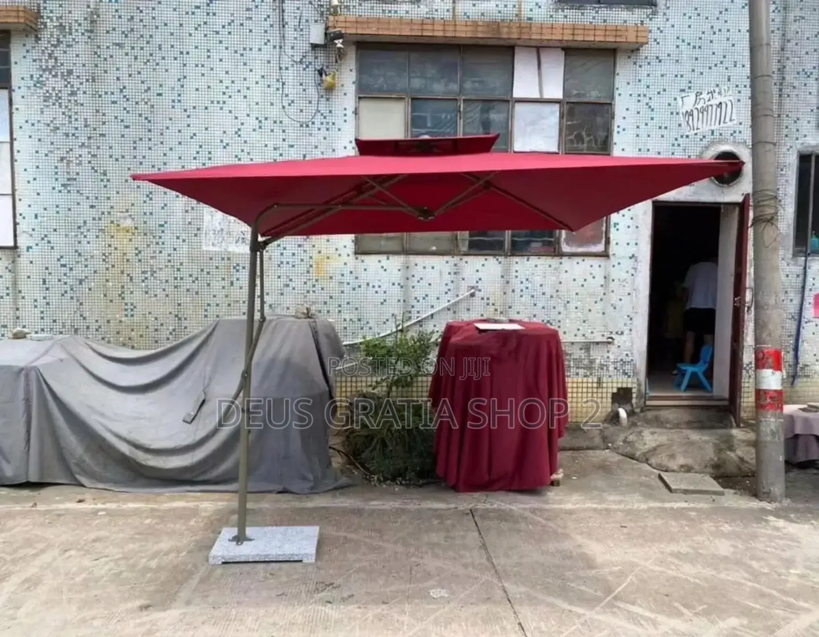 Outdoor Canopy Parasol/Garden Sun Umbrella