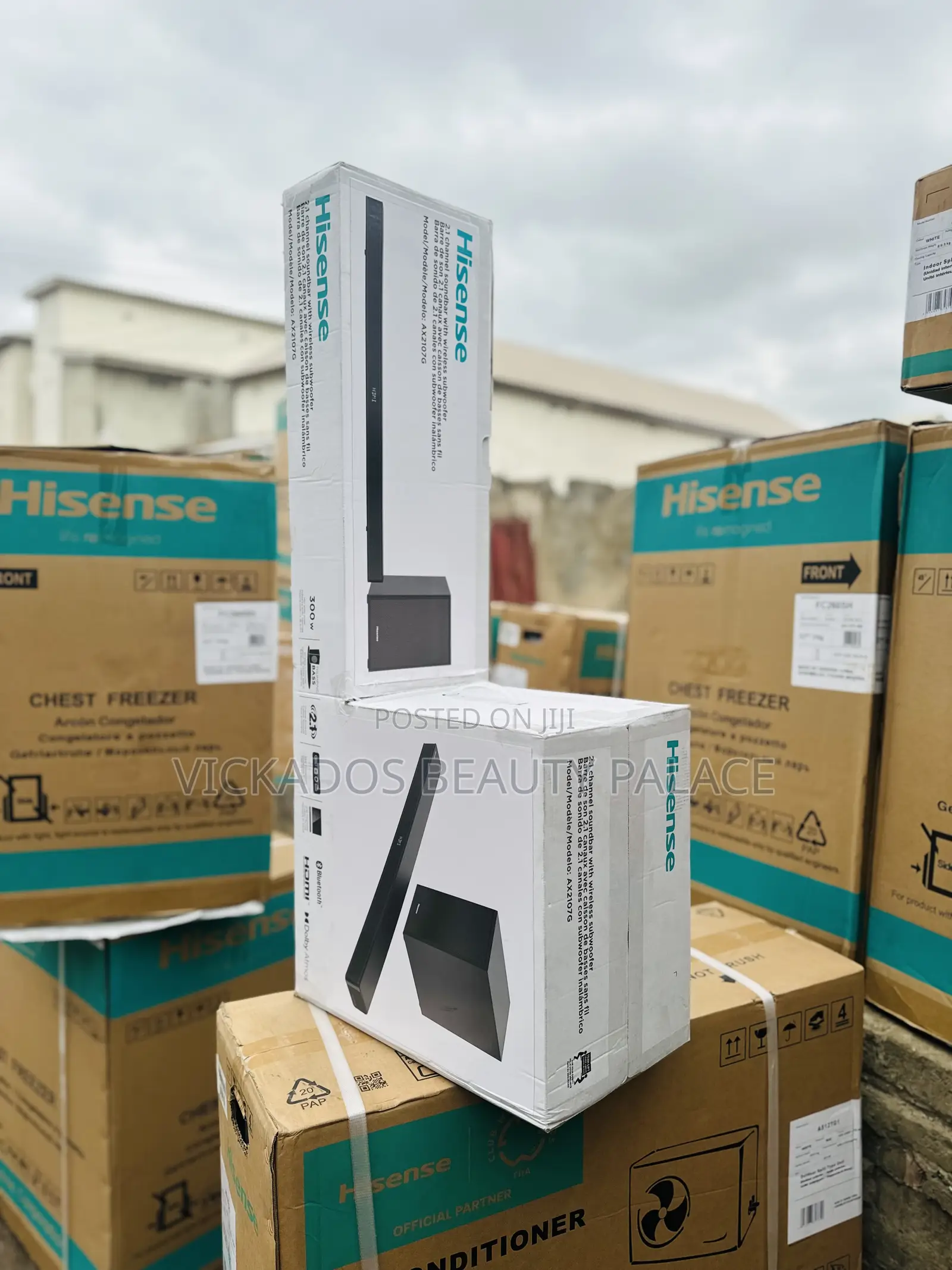 Hisense 300w Dolby Atmos Sound Bar, 2.1 Ch | Aud 2107g