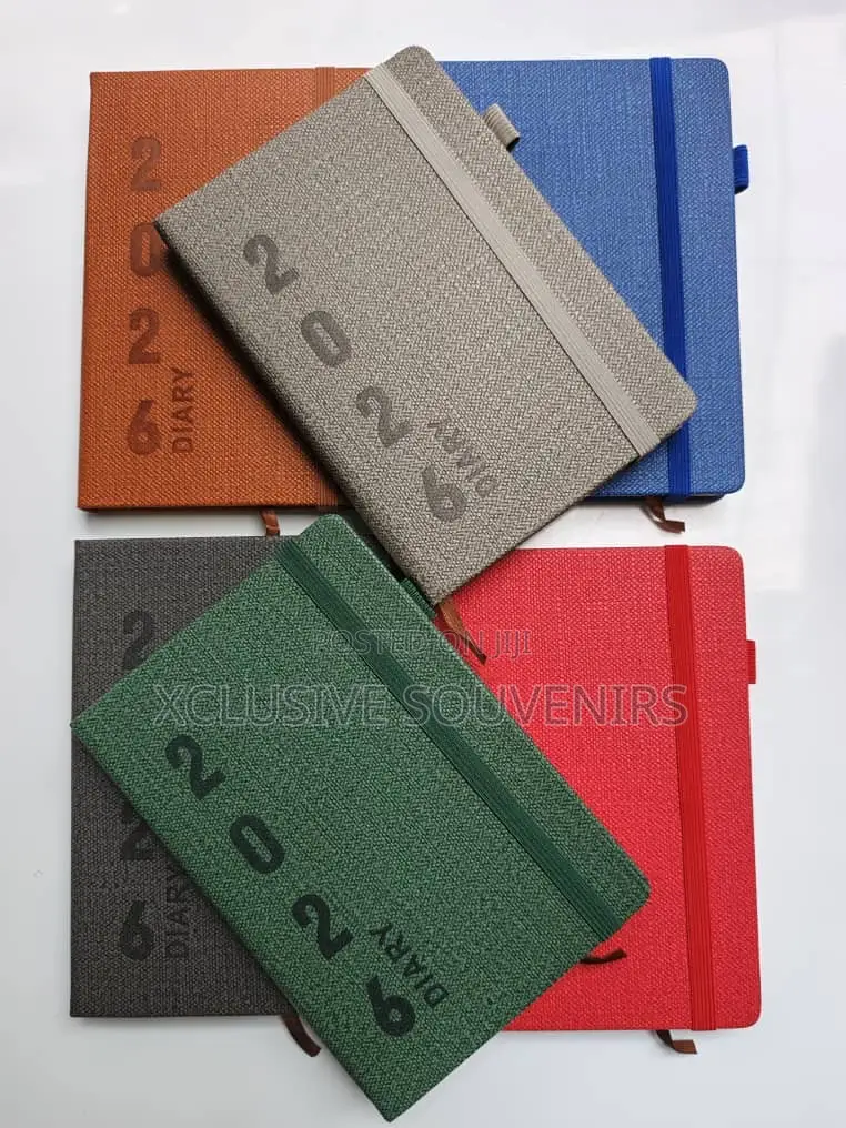 2026 A5 Notebook Pu Hard Cover Pen Holder