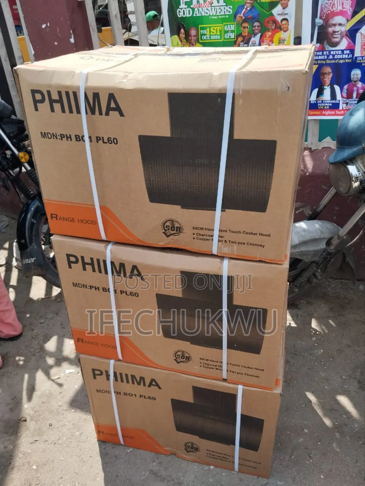 Original Phiima Inverter Plasma Automatic Heat Extractor 60x60cm Etc.