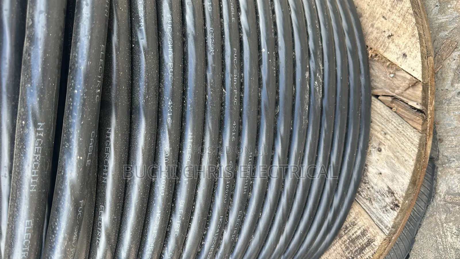 16mmx4c Pvc/Swa/Pvc