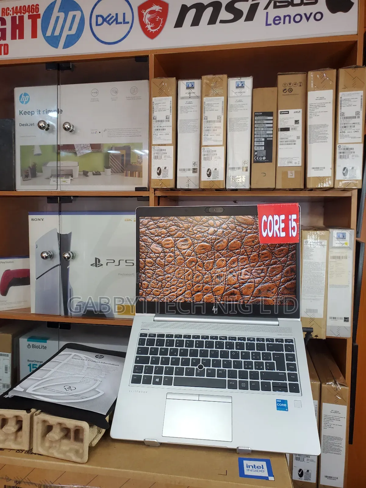 New Laptop HP EliteBook 840 16GB Intel Core i5 SSD 1T