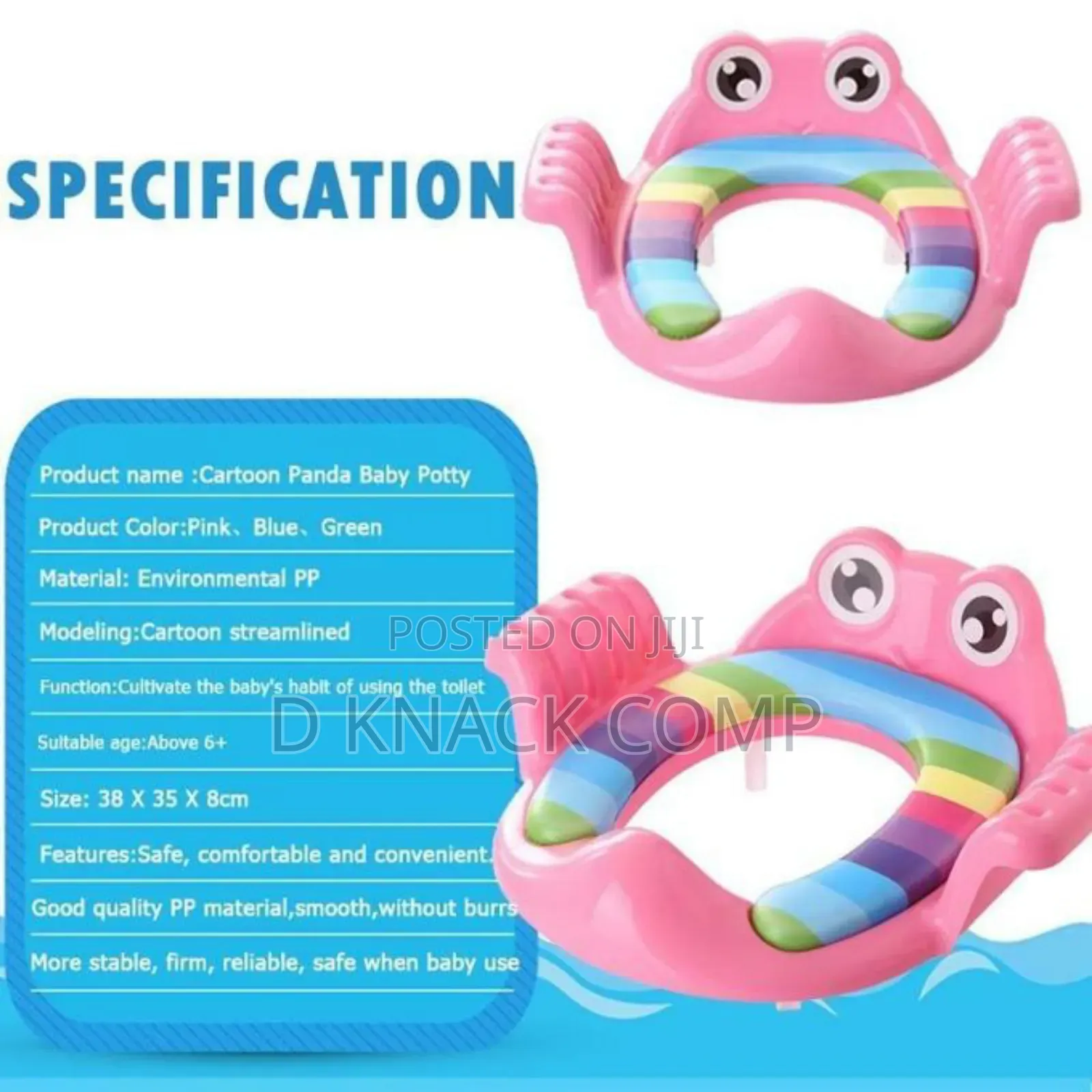 Baby / Toddler / Children Toilet Seat Aid Cushion