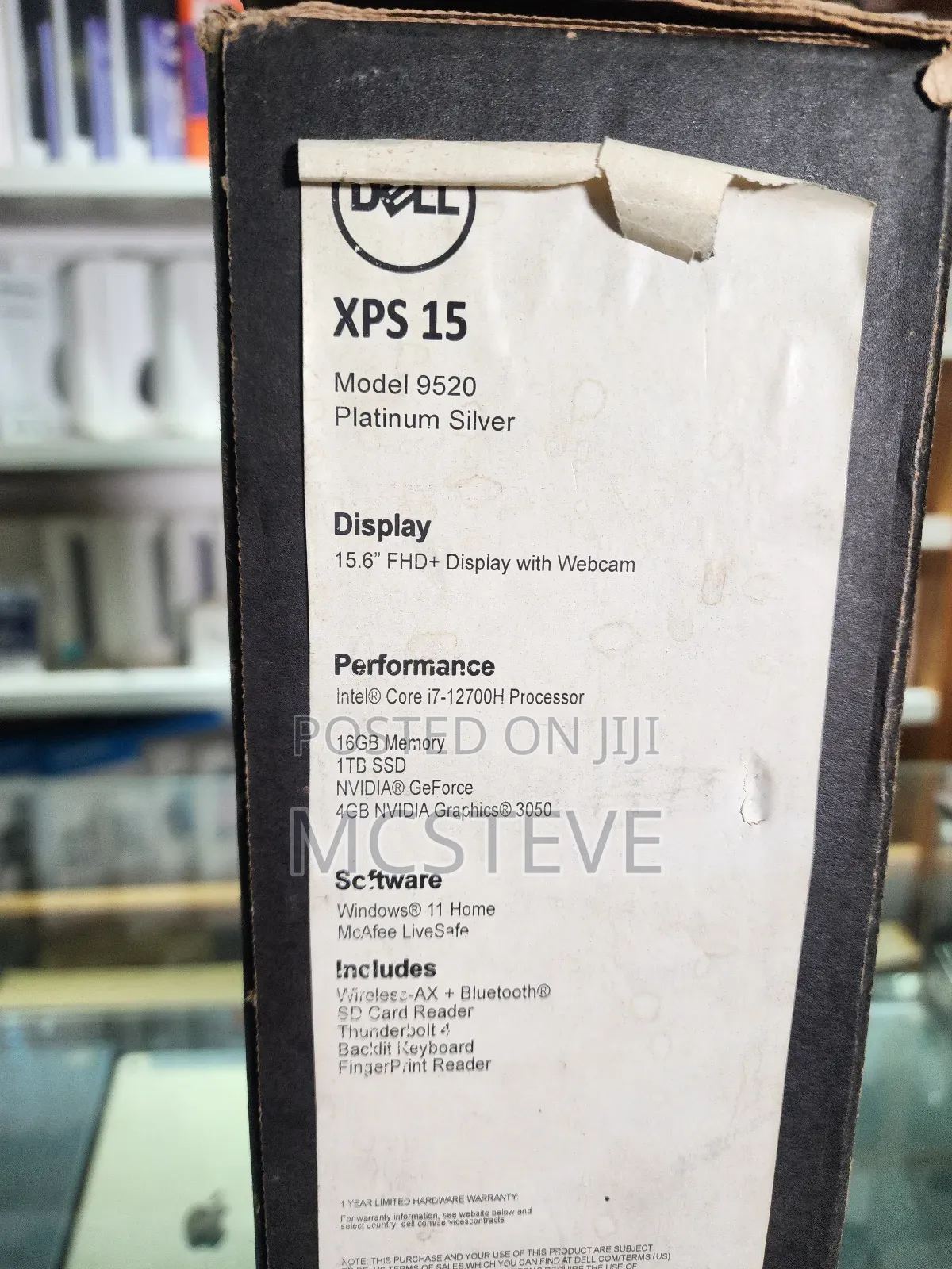 New Laptop Dell XPS 15 9530 16GB Intel Core I7 SSD 1T