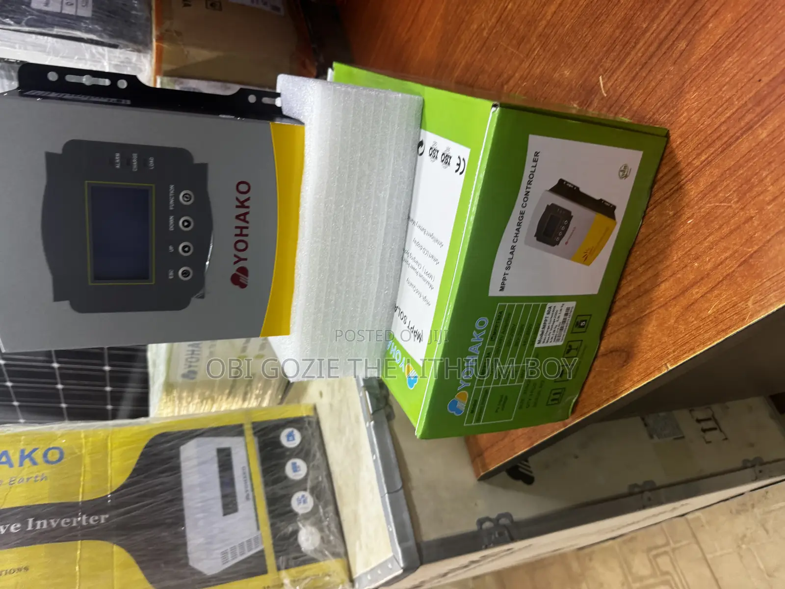 Best Yohako Salesman. 60ah Yohako MPPT Solar Charger Controller.