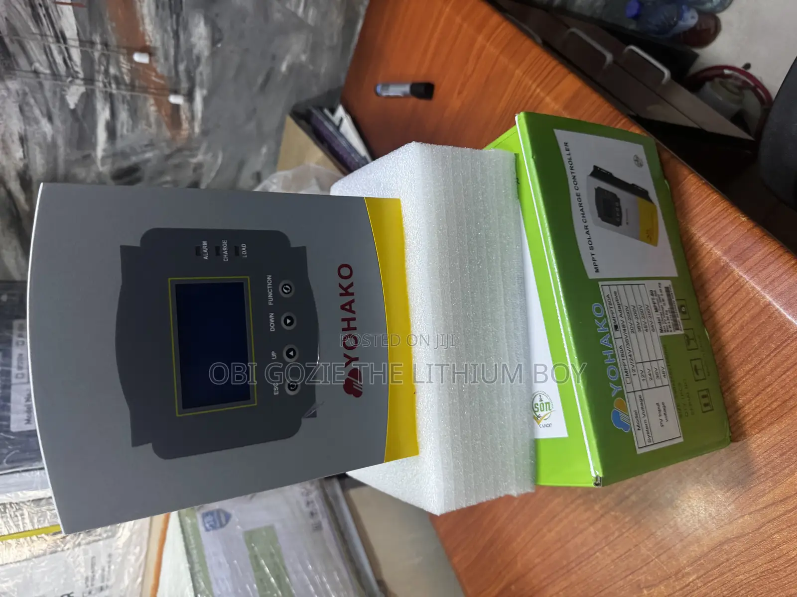 60ah Yohako MPPT Solar Charger Controller Available in Stock Dm