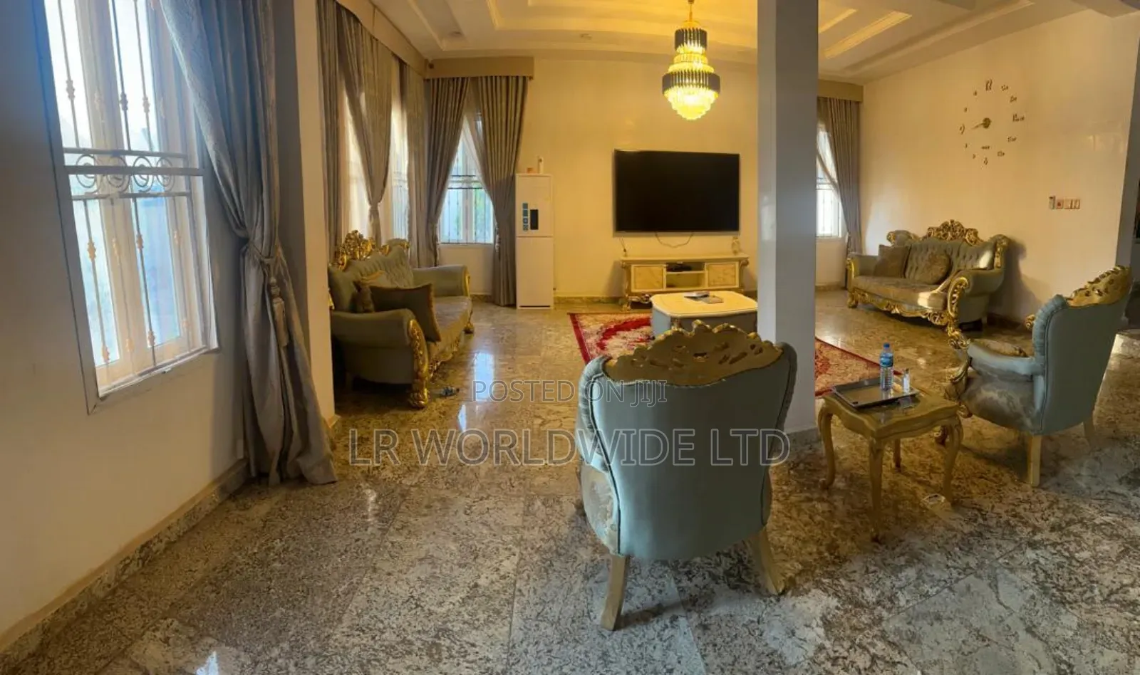 Furnished 7bdrm Mansion in Guzape District for sale