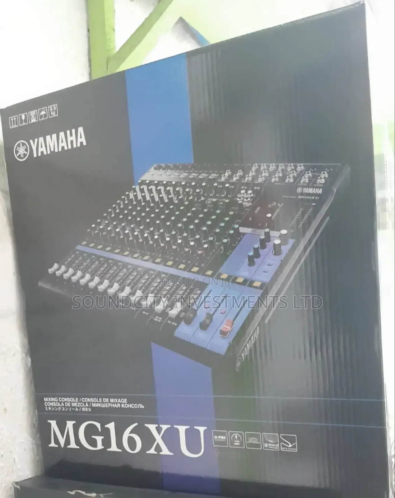 Yamaha Mg16xu Console Mixer.