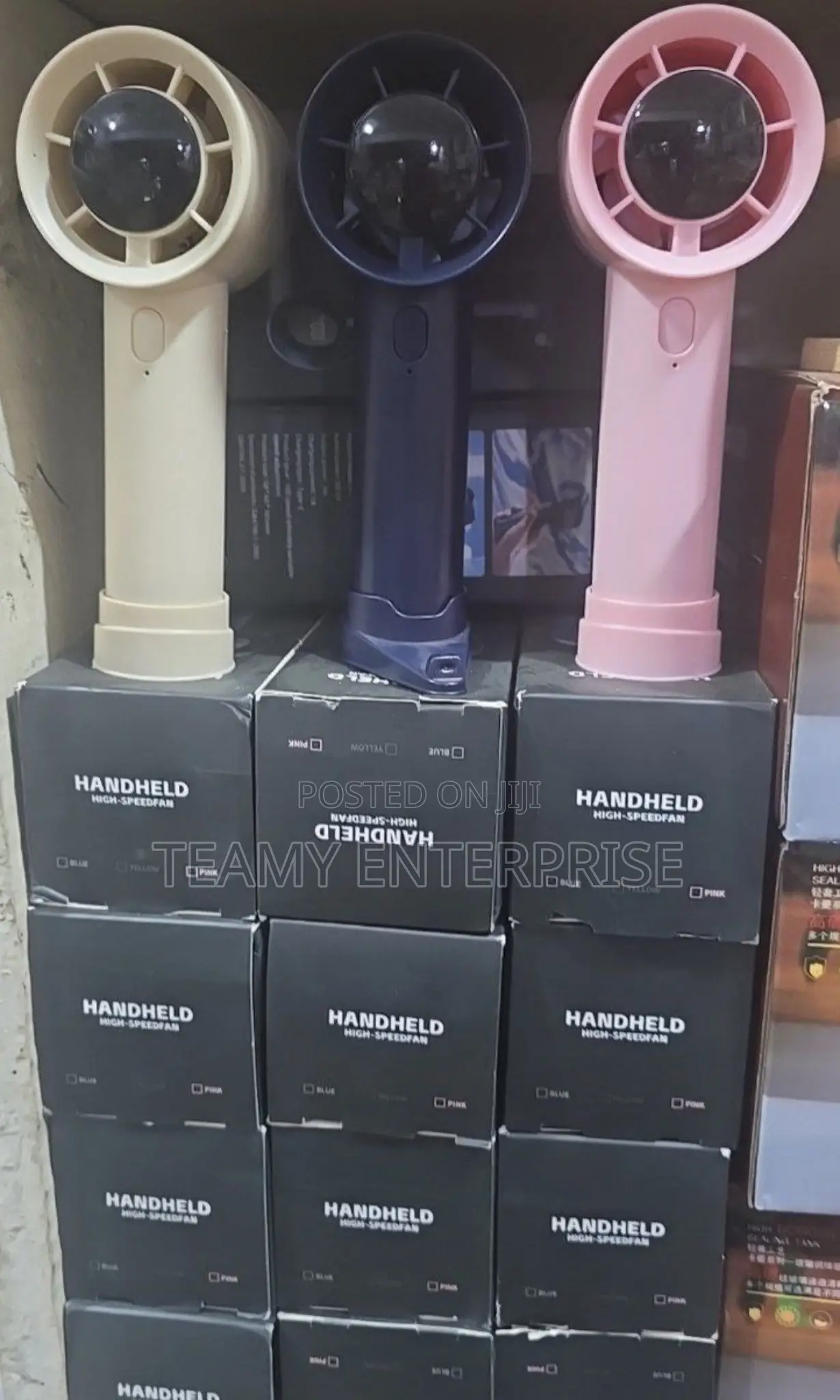 Handheld High Speed Bladeless Fan - High Quality