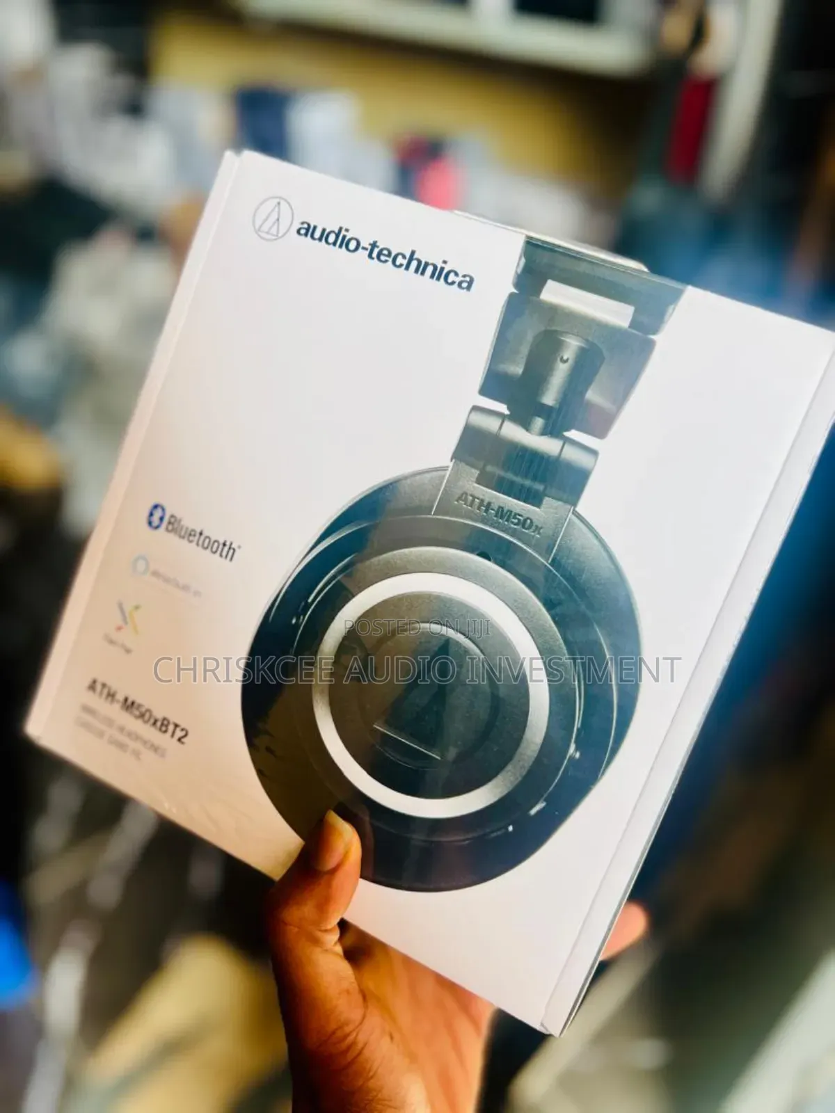 Audio Technica Ath-M50xbt2 Bluetooth Pro Headphone