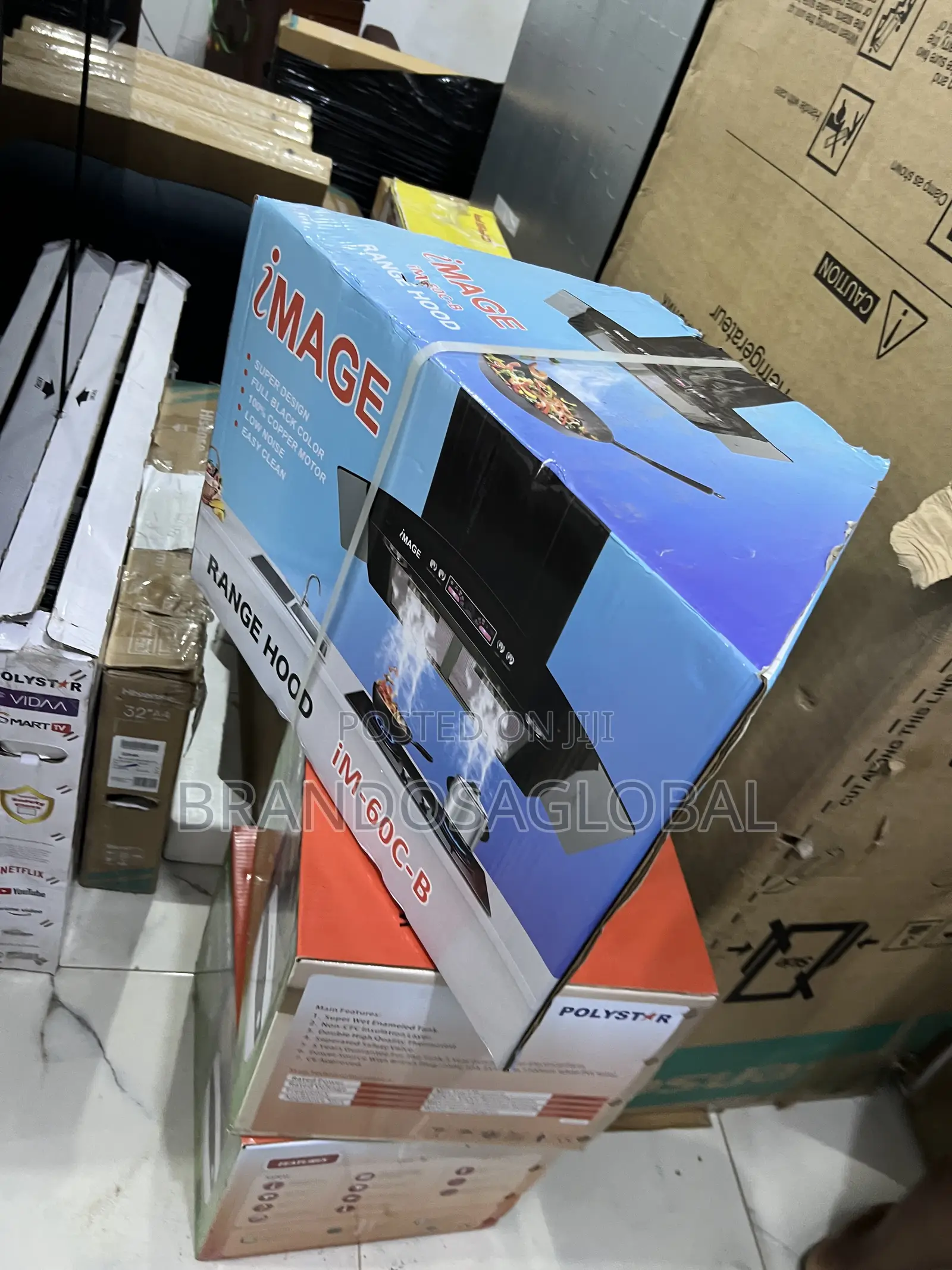 Image 60cm Heat Extractor Hood – Im60c-B