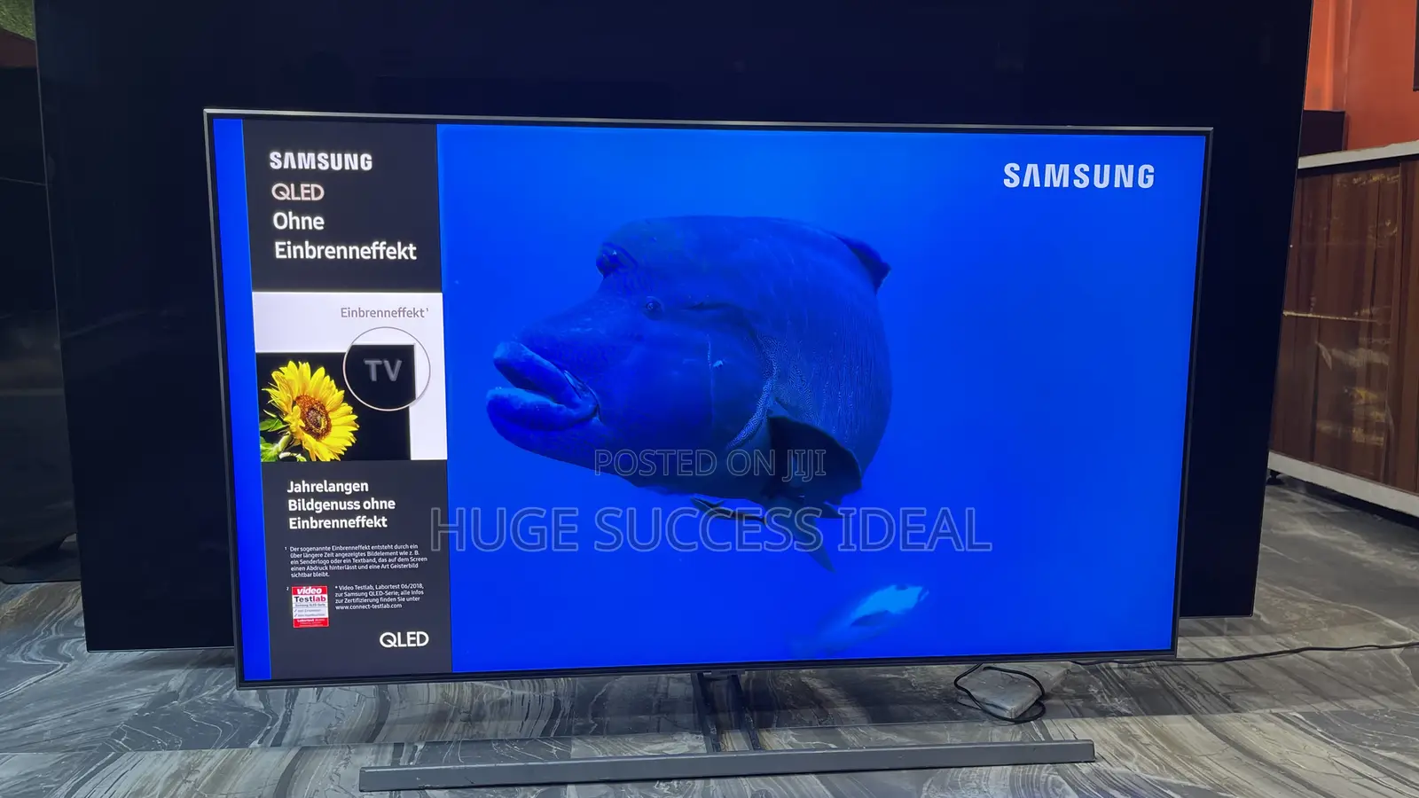 Samsung 55 Inch Qled Q80r Series Smart 4& Ultra Hd Hdr Tv With Bixby