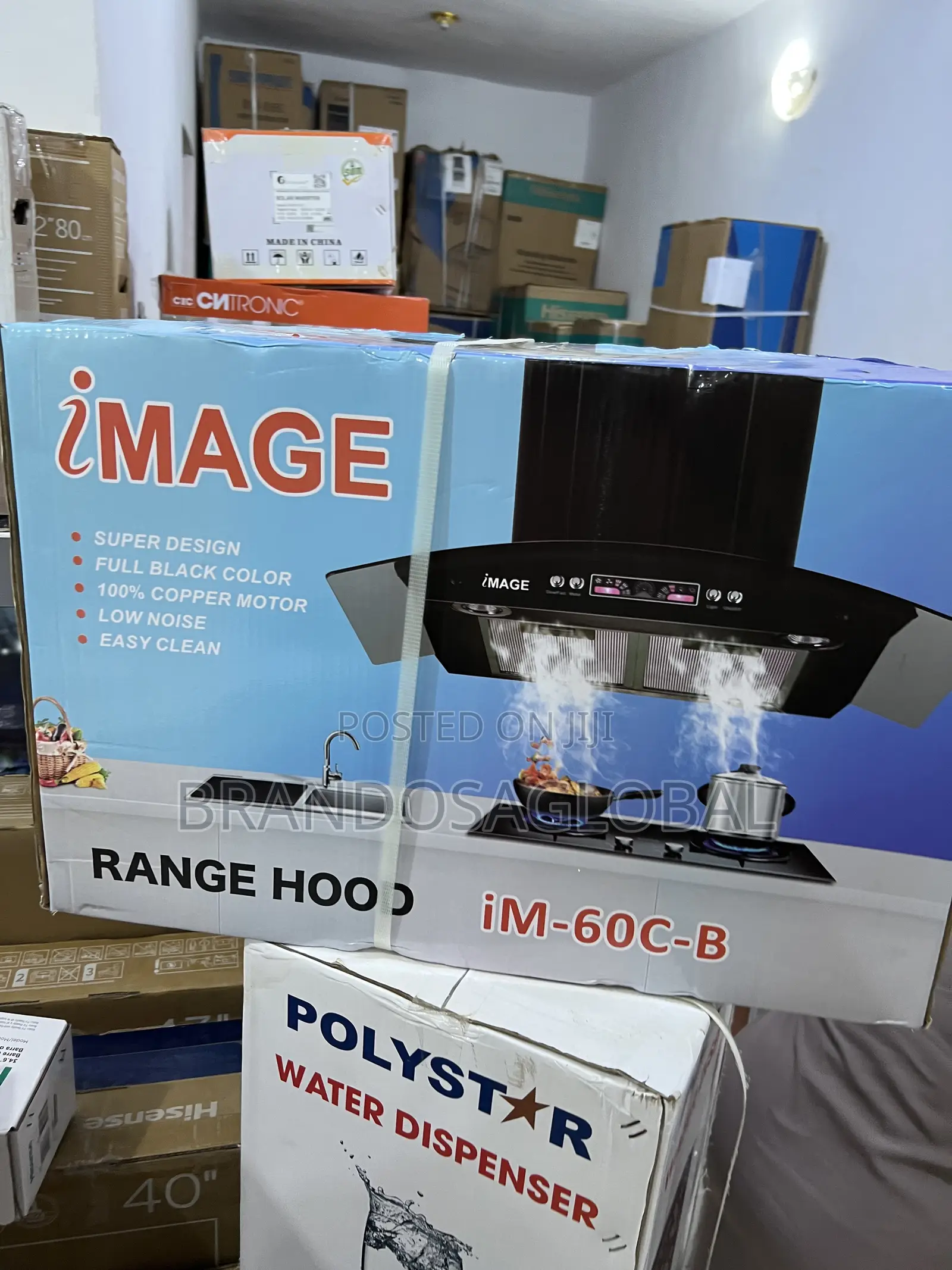 Brand New Image 60cm Cooker Hood Im60c-B – Compact