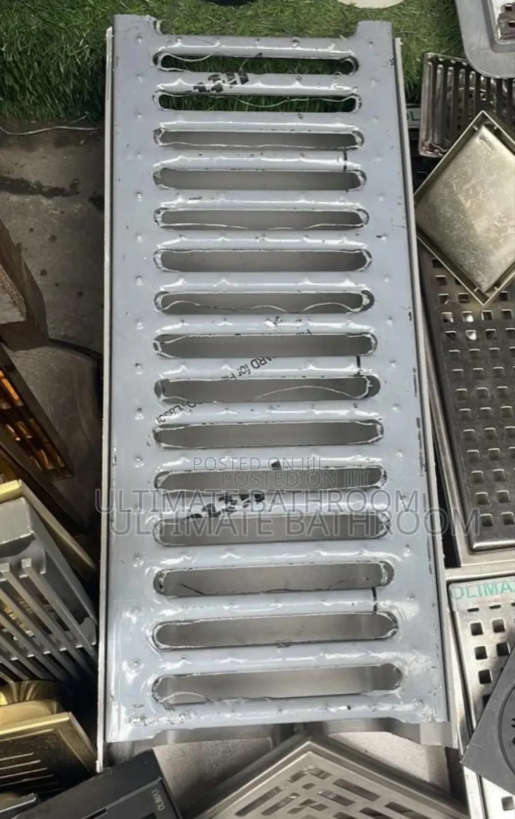 20x50cm Stainless Top Outdoor/Gutter Floor Drain
