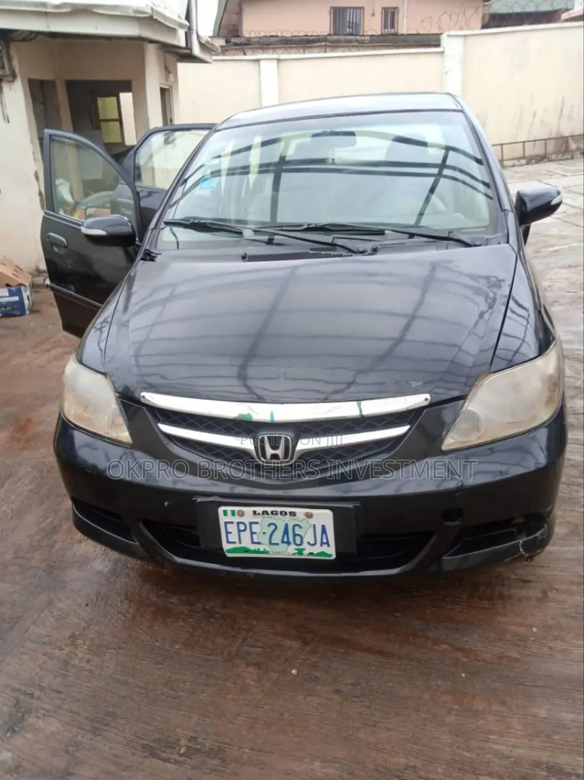 Honda City 2007 Black