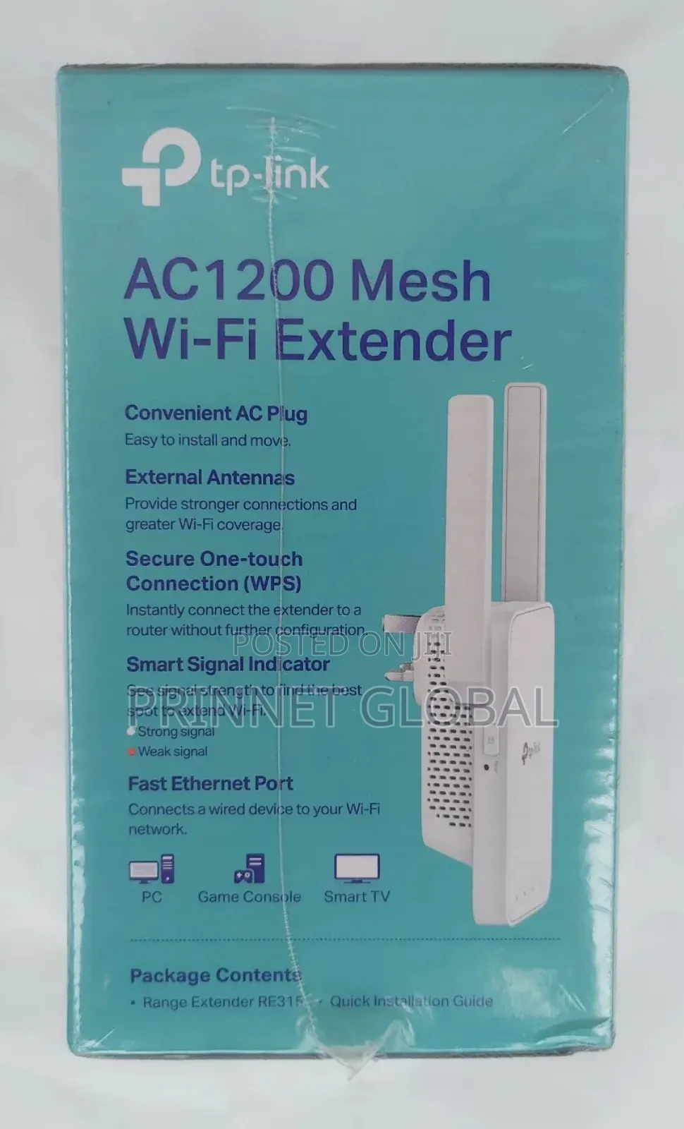 Tp-Link Mesh Wifi Extender Ac1200 Dual Band Re315