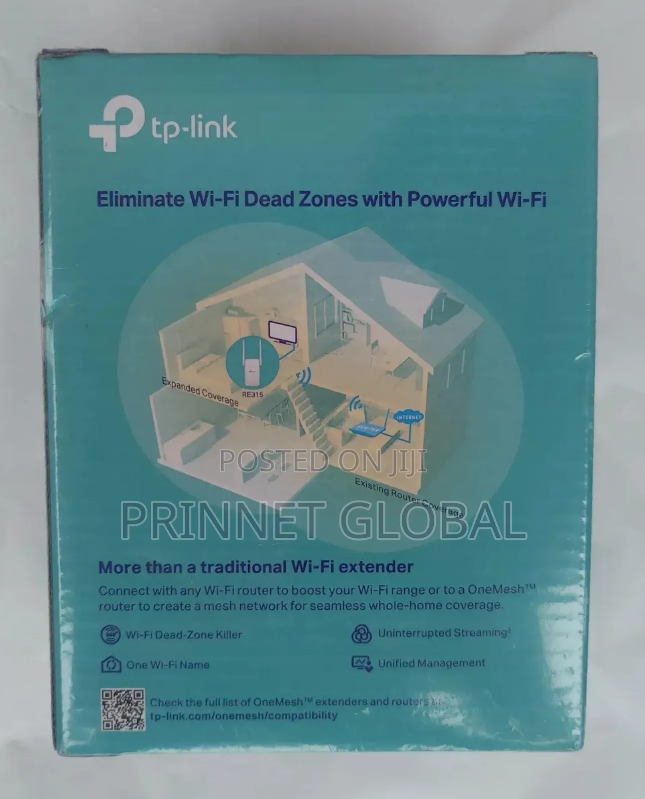 Tp-Link Mesh Wifi Extender Ac1200 Dual Band Re315