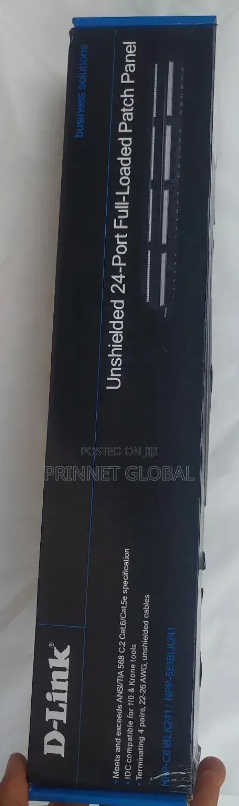 D-Link 24port Cat6 Patch Panel