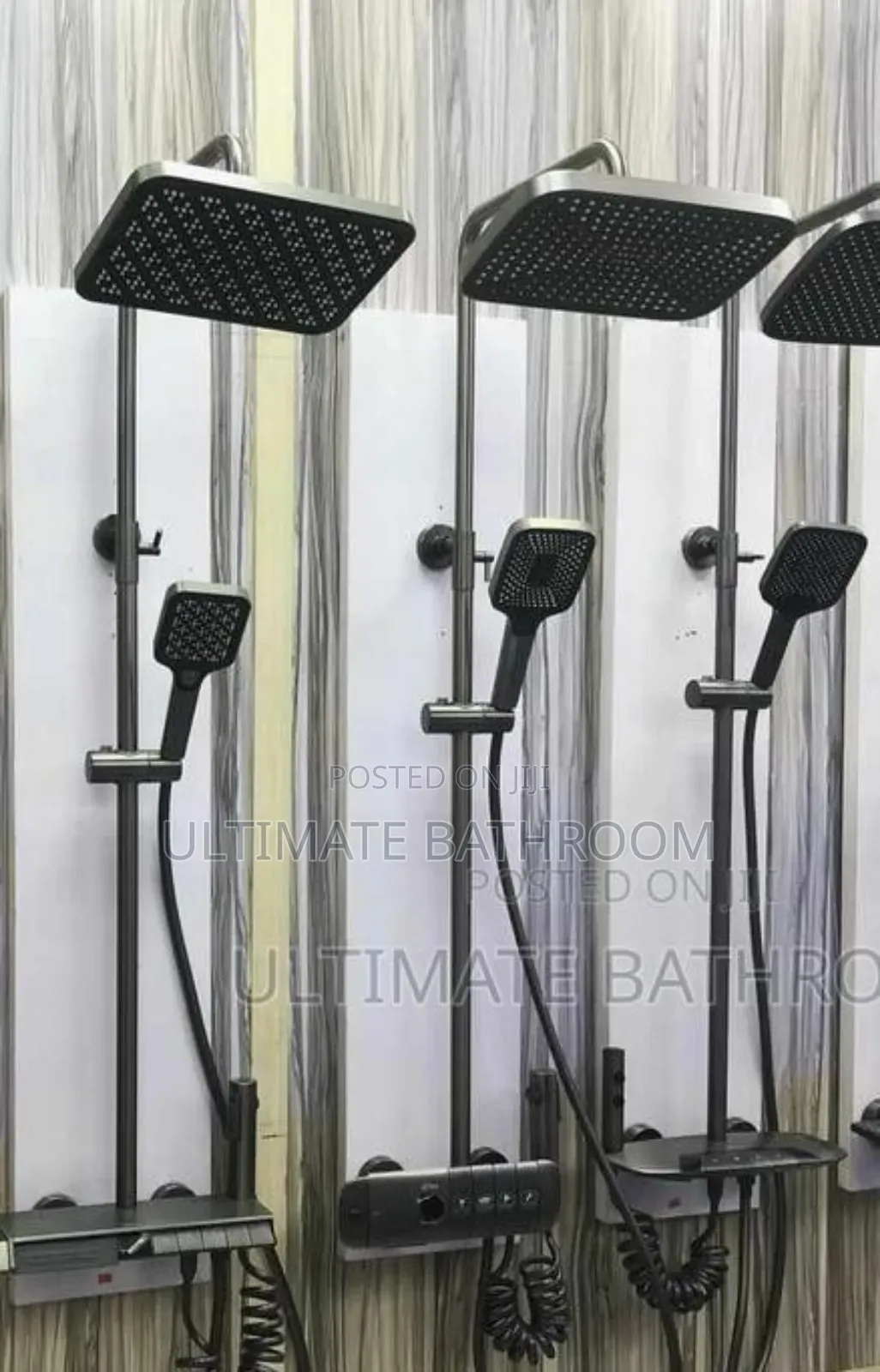 Grey Thermostatic Showers