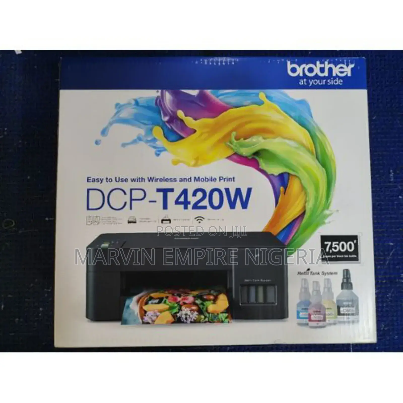 Brother DCP-T420w Multifunction Wifi Colour Ink Tank Printer