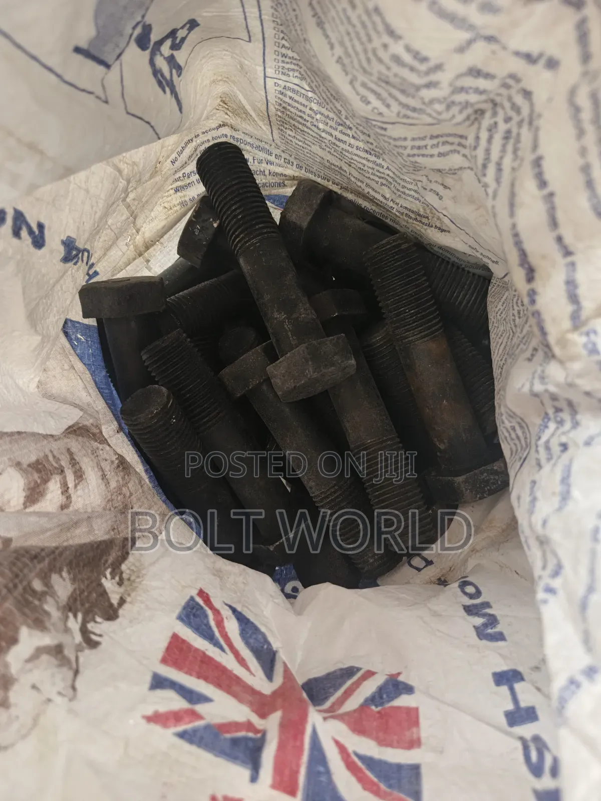 Heavy Duty M36*150 Bolts and Nuts Class 8.8