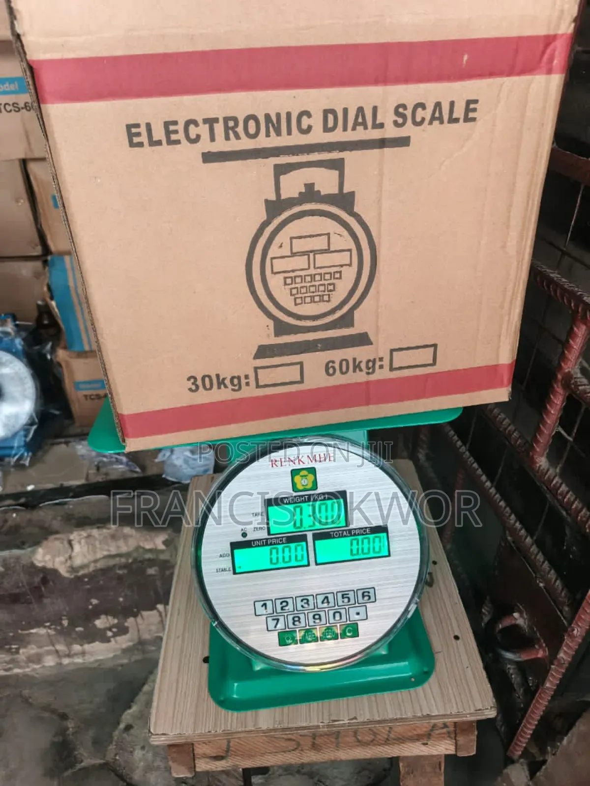 50kg Table Digital Scale