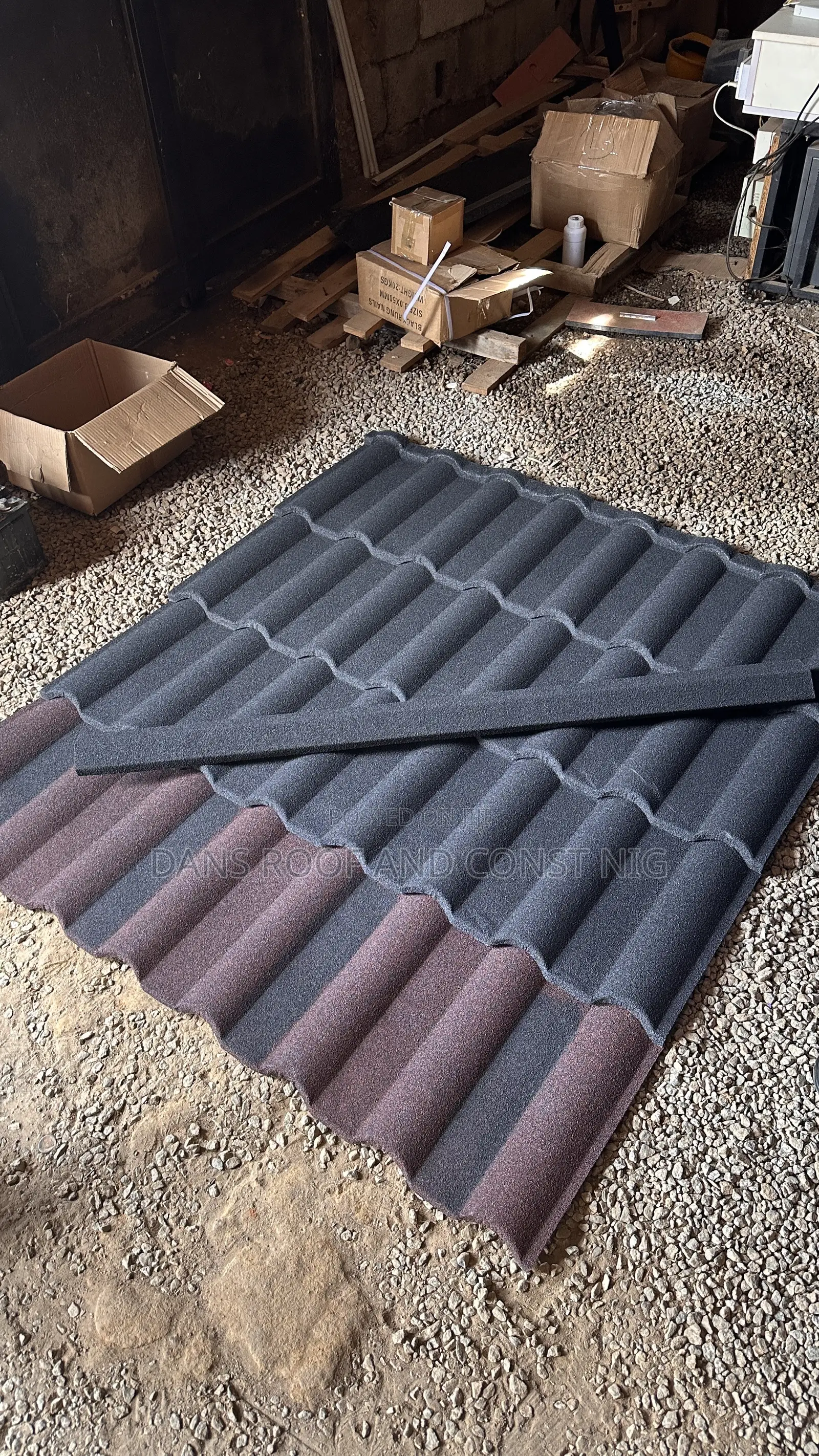 Dans Roof and Cons Nig Ltd. Step Tiles