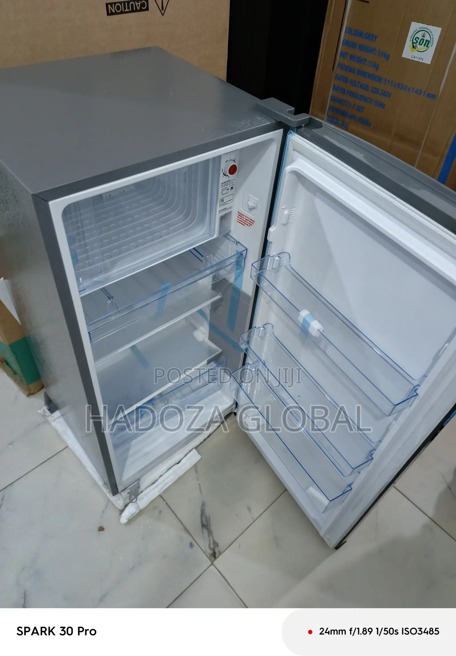 160l Skyrun Fridge – Anti-rust Body, Single Door