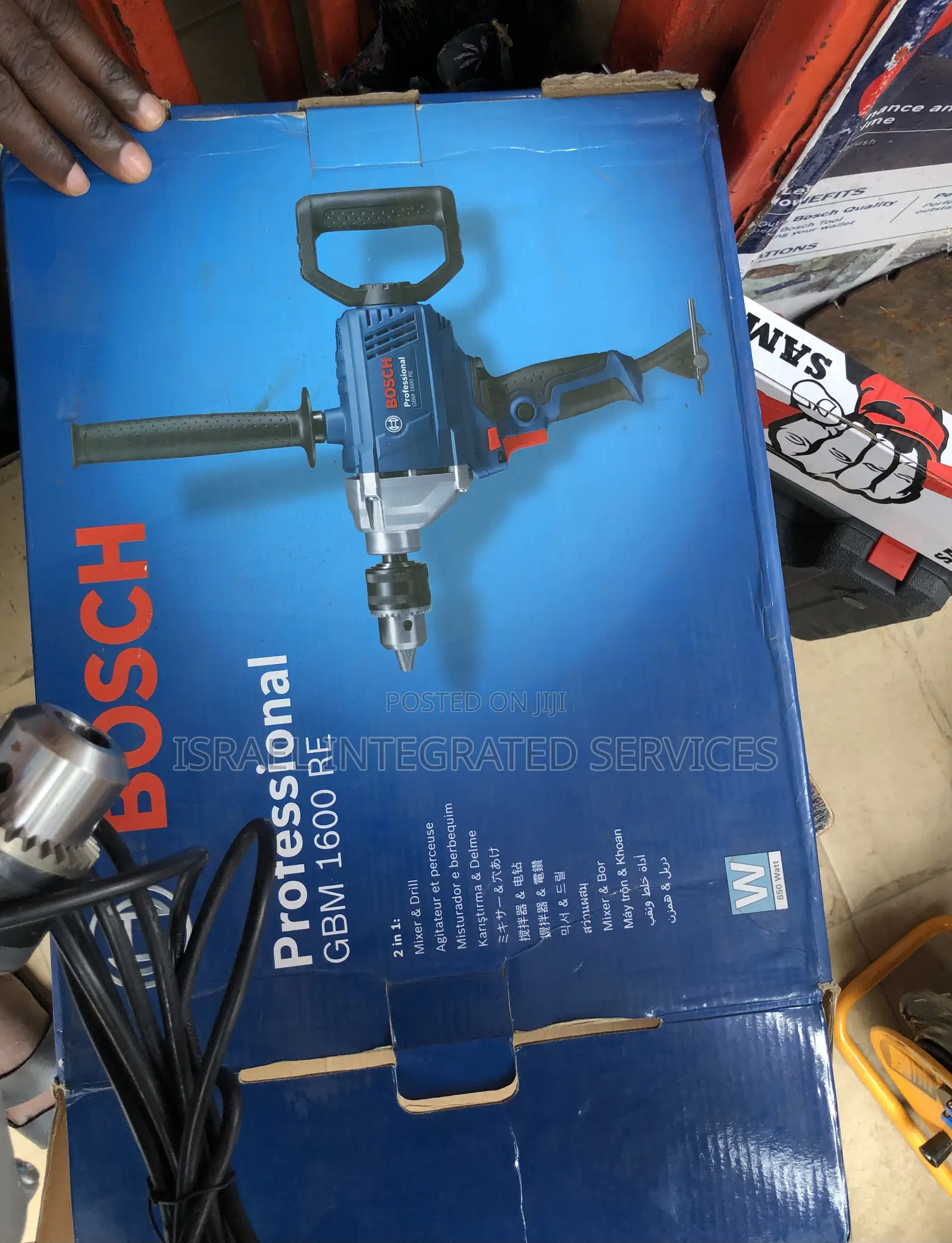 Bosch GBM 1600 Re Professional Rotary Drill 16mm 850watts 220 -240v