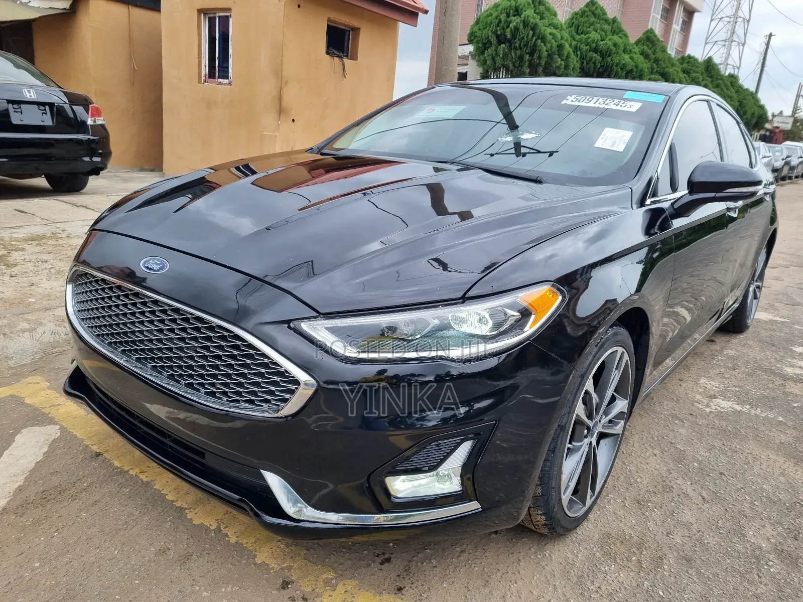 Ford Fusion Titanium AWD 2019 Black