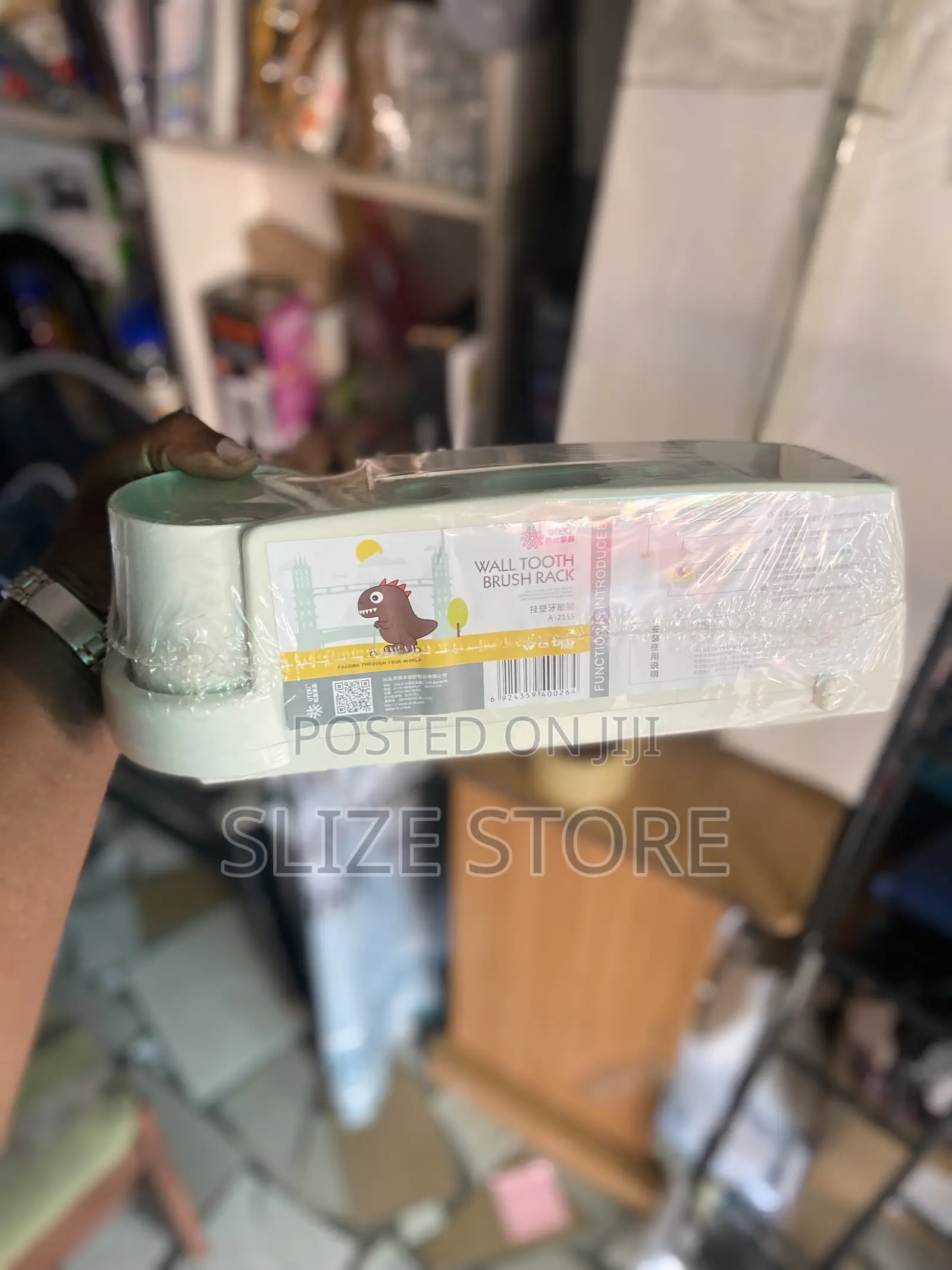 Angel Bear Toothbrush Holder and Organizer