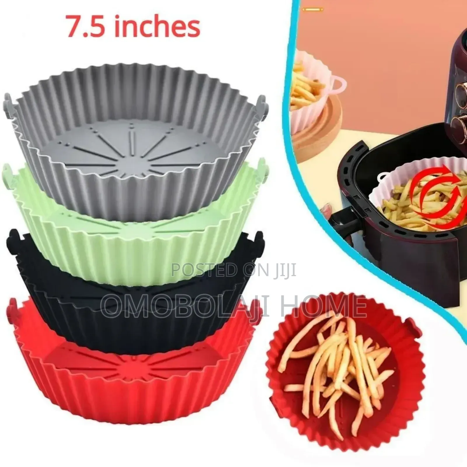 1 PCS Silicone Air Fryer Liners