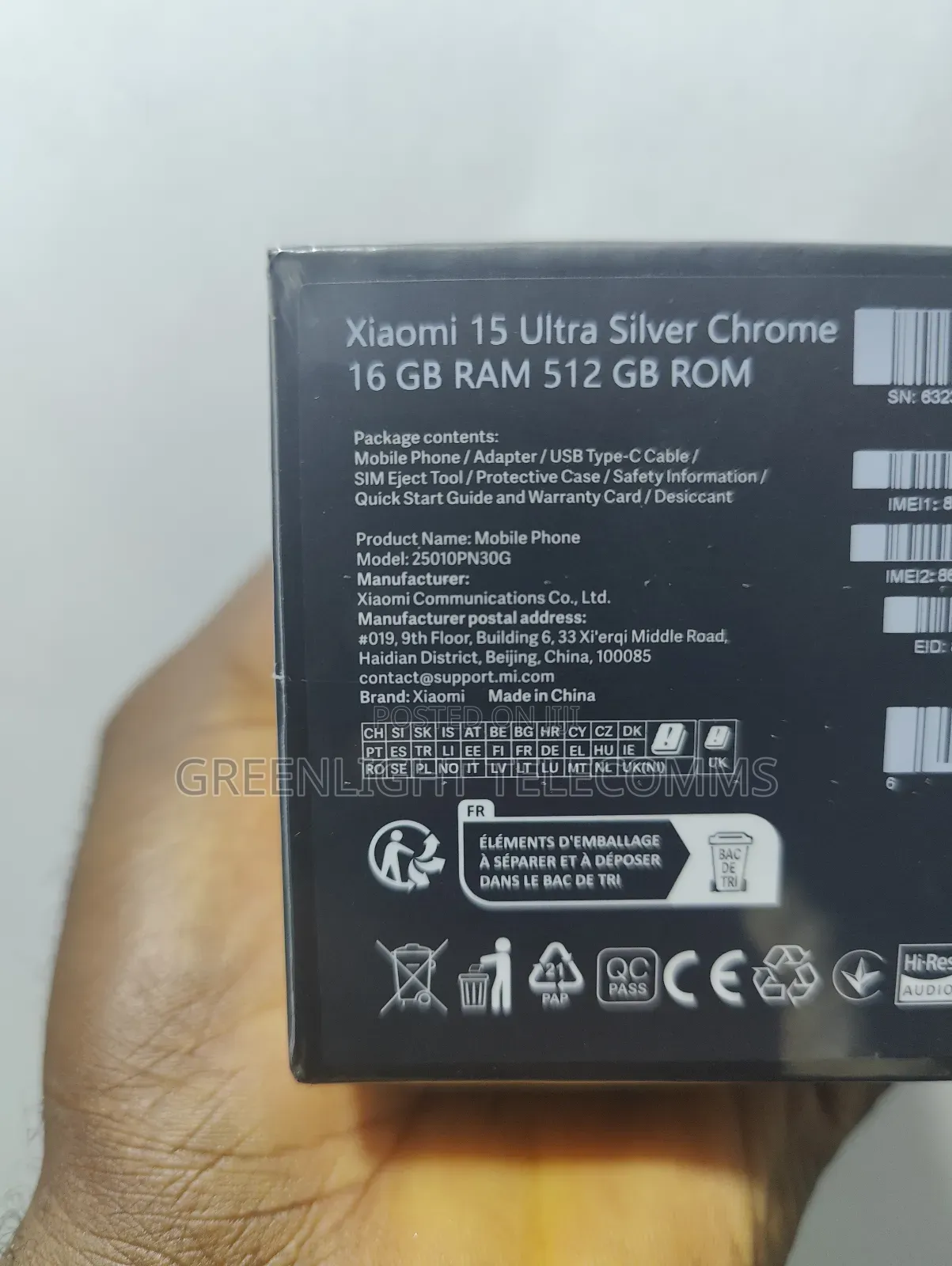 New Xiaomi 15 Ultra 512 GB Silver