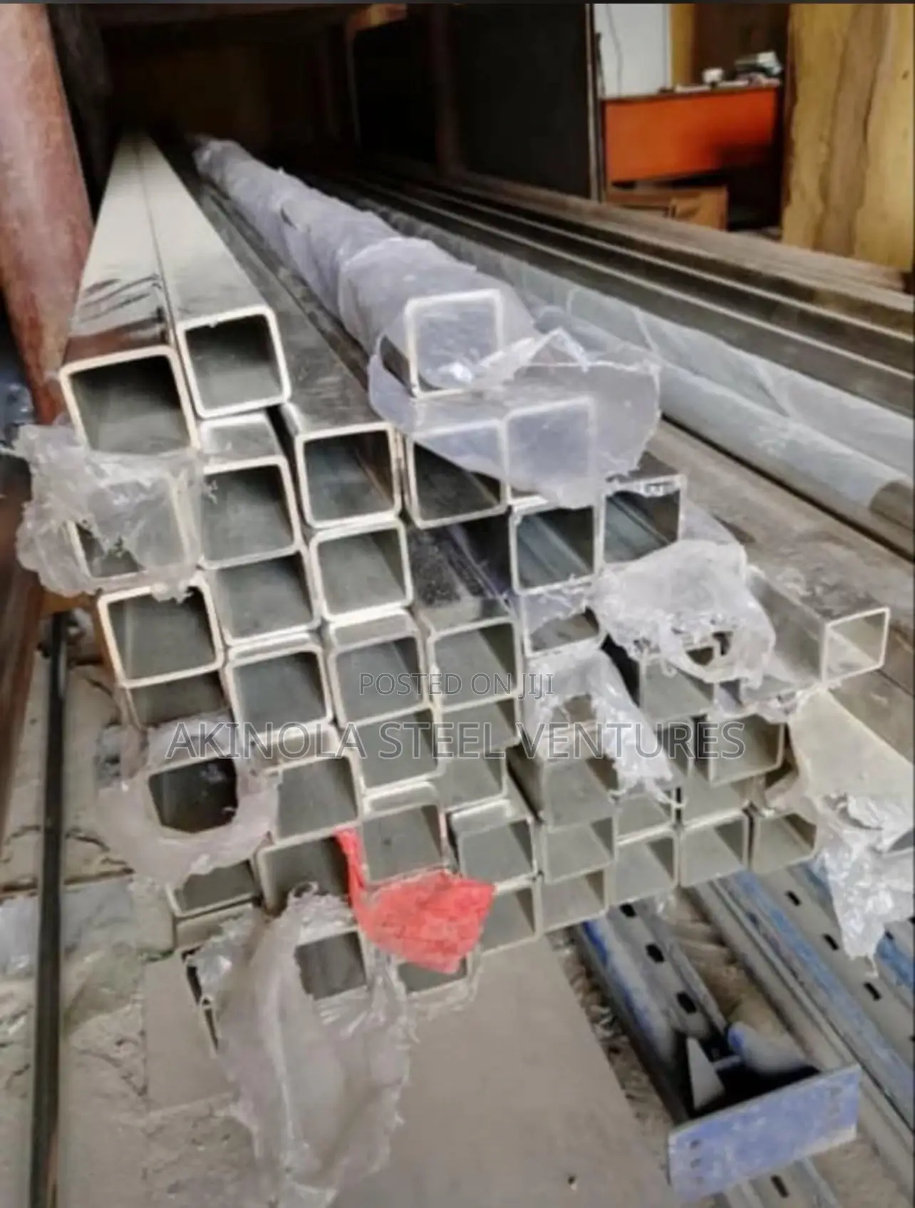 50x50 X2mm Satin Stainless Square Pipe
