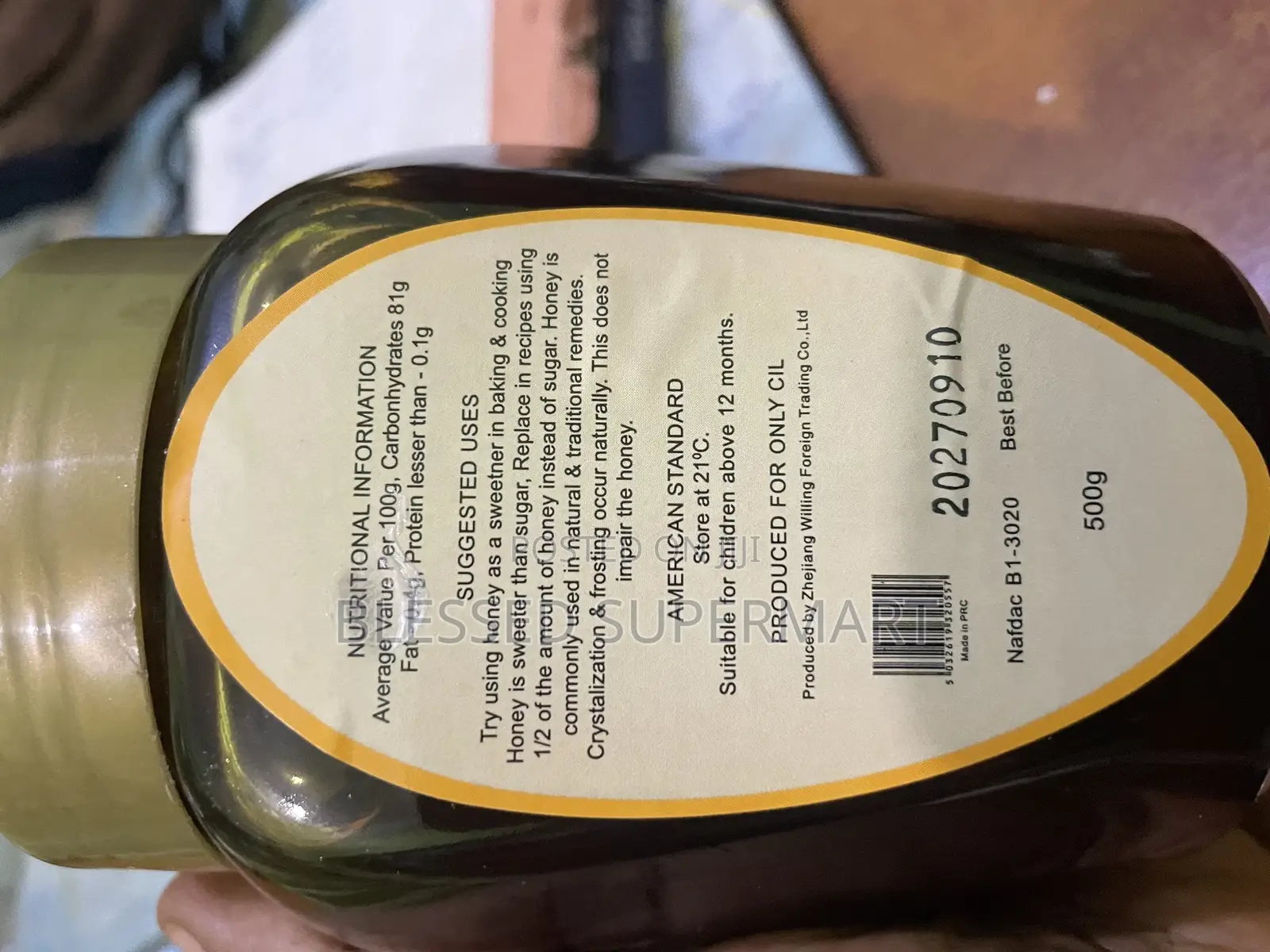 American Green 100% Pure Honey