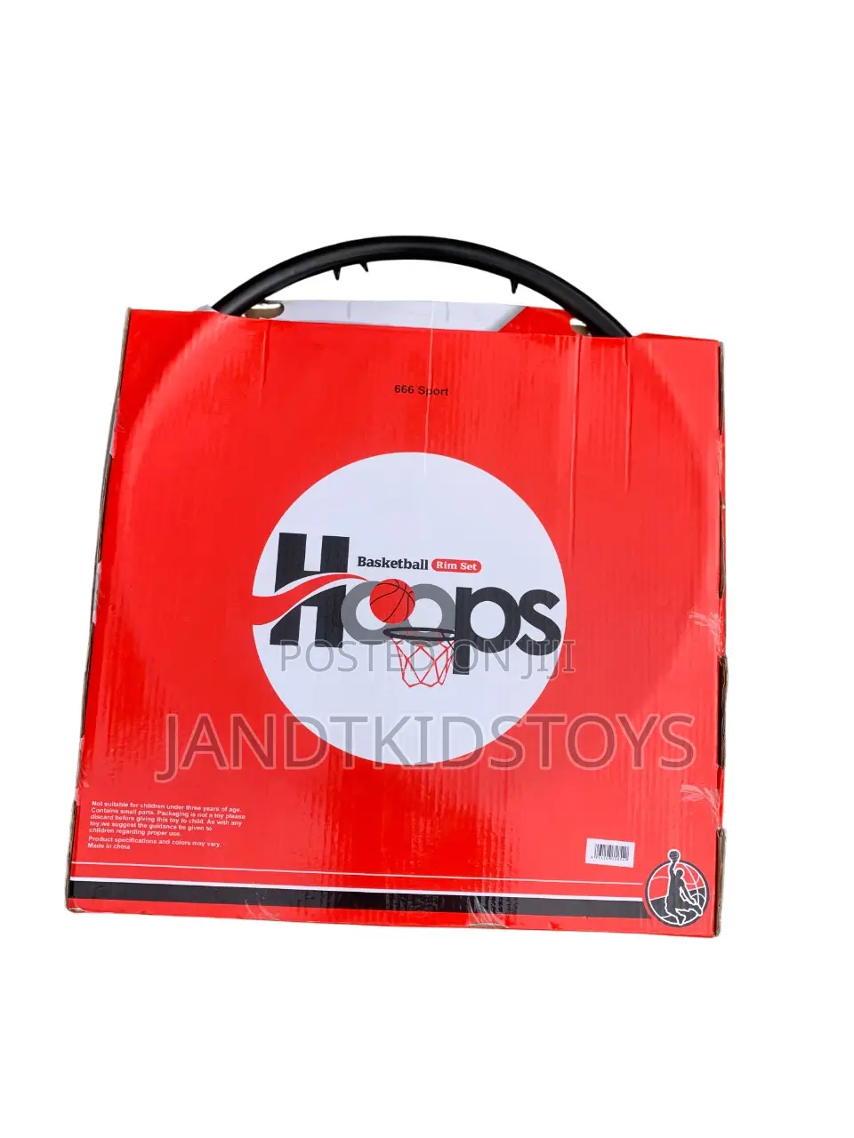 Kids Basketball Hoop Rim Set (With Ball + Net)