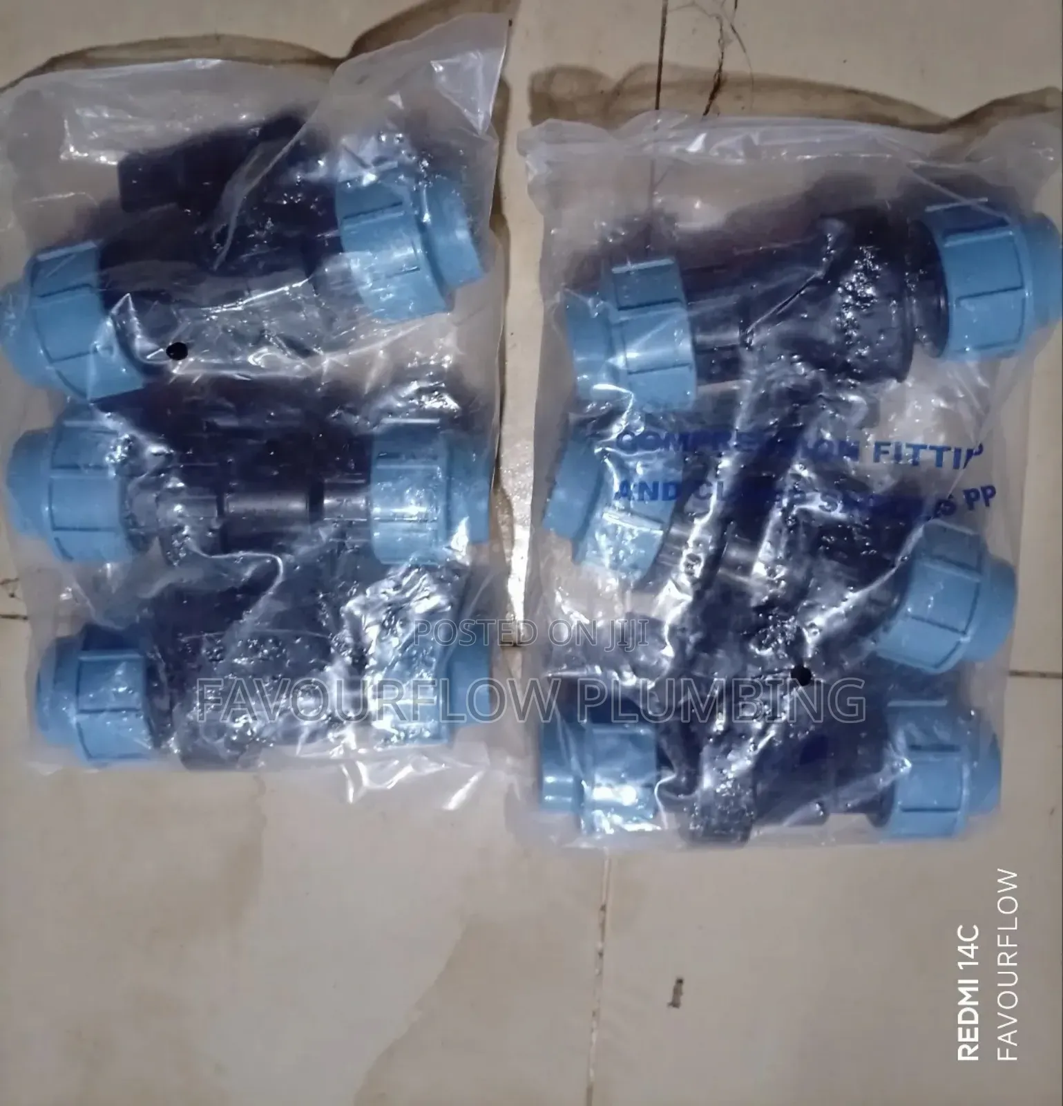 32mm Hdpe Compression /Mechanical Valve