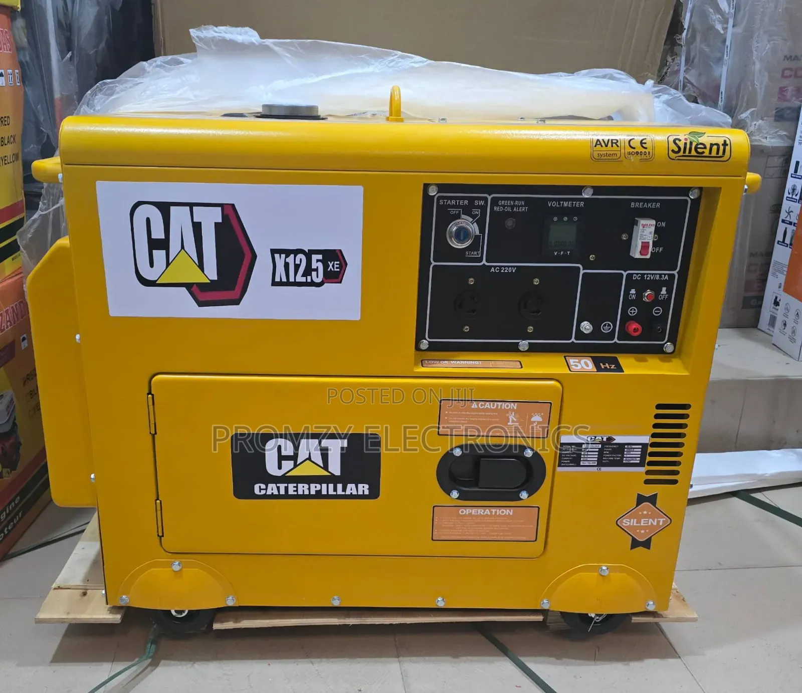 10.5kva Cat Diesel Soundproof Generator 100% Copper Coil
