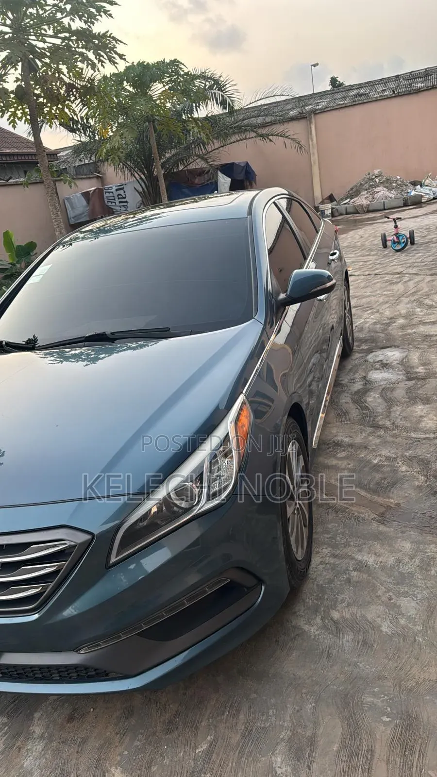 Hyundai Sonata Sport 2.0T Sedan FWD (2.0L 4cyl 6A) 2016 Blue