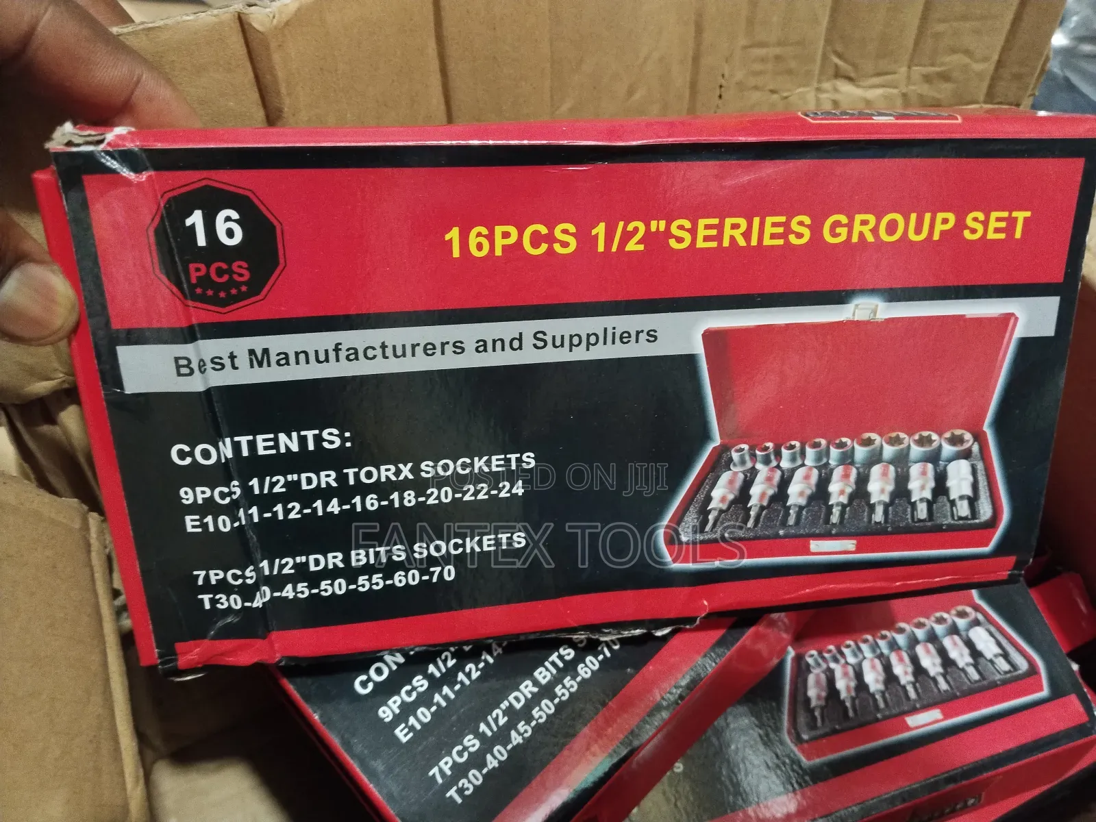 Socket Allen Key 16 PCS 1/2"