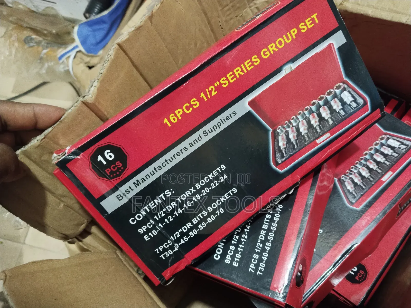 Socket Allen Key 16 PCS 1/2"