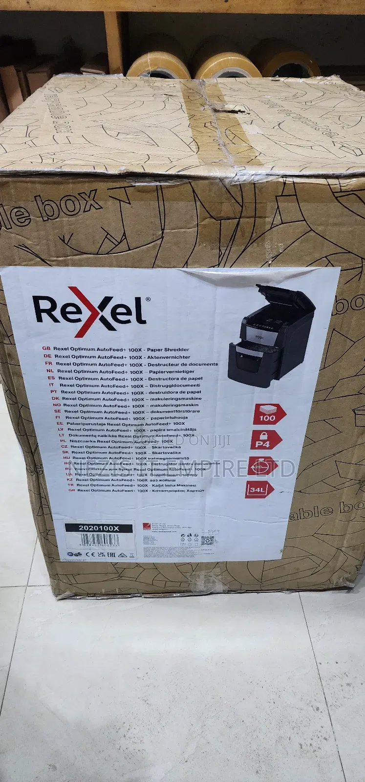 Rexel Optimum Autofeed 100x
