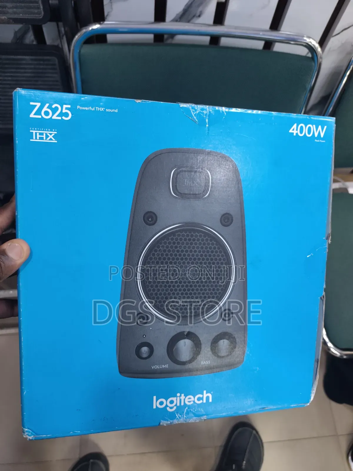 Logitech Z625 400w Powerful THX Sound Wired Speaker Pc, Ps4, Xbox,Tv