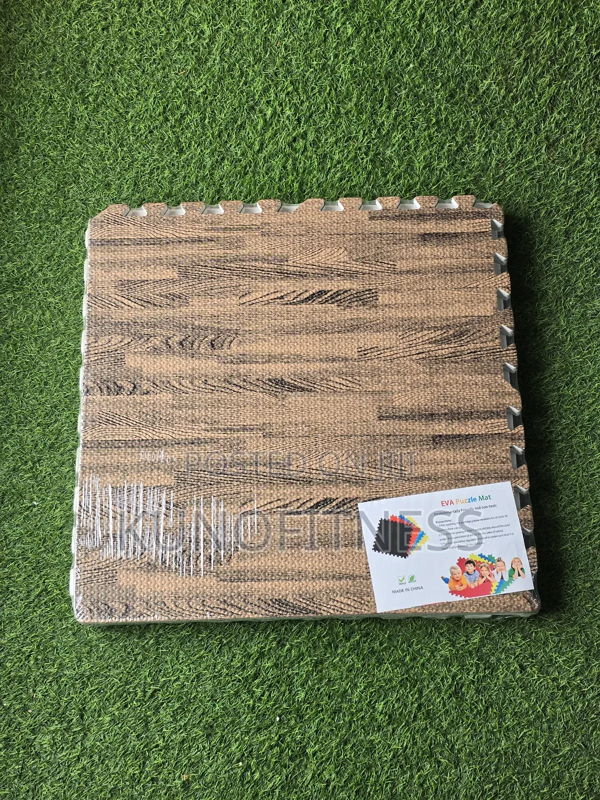 Heavy-Duty Eva Exercise Mat Tiles for Weightlifting Cardio