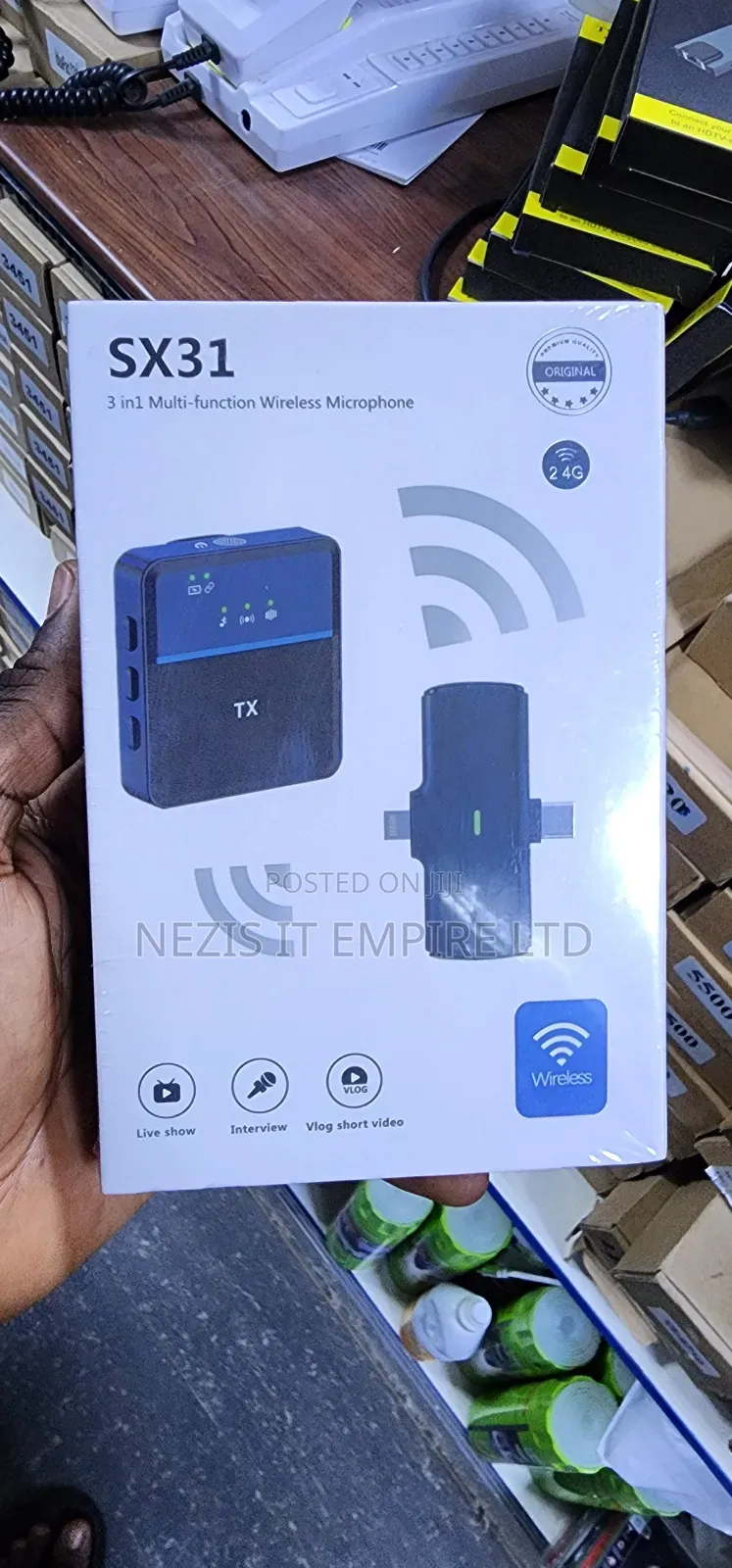 Sx31 Wireless Microphone