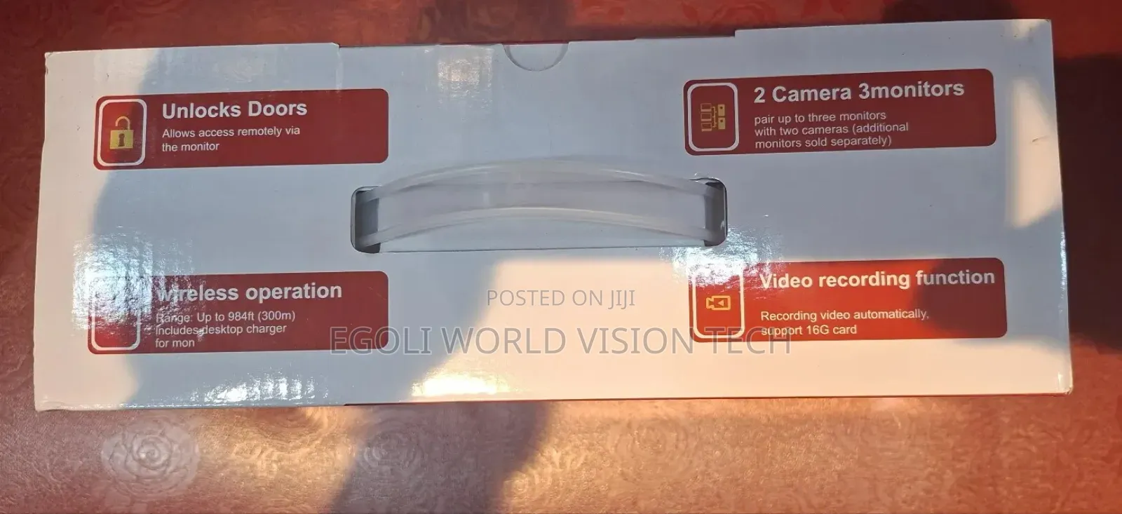 Skyvision Hd Wireless Video Door Phone Model W-868c