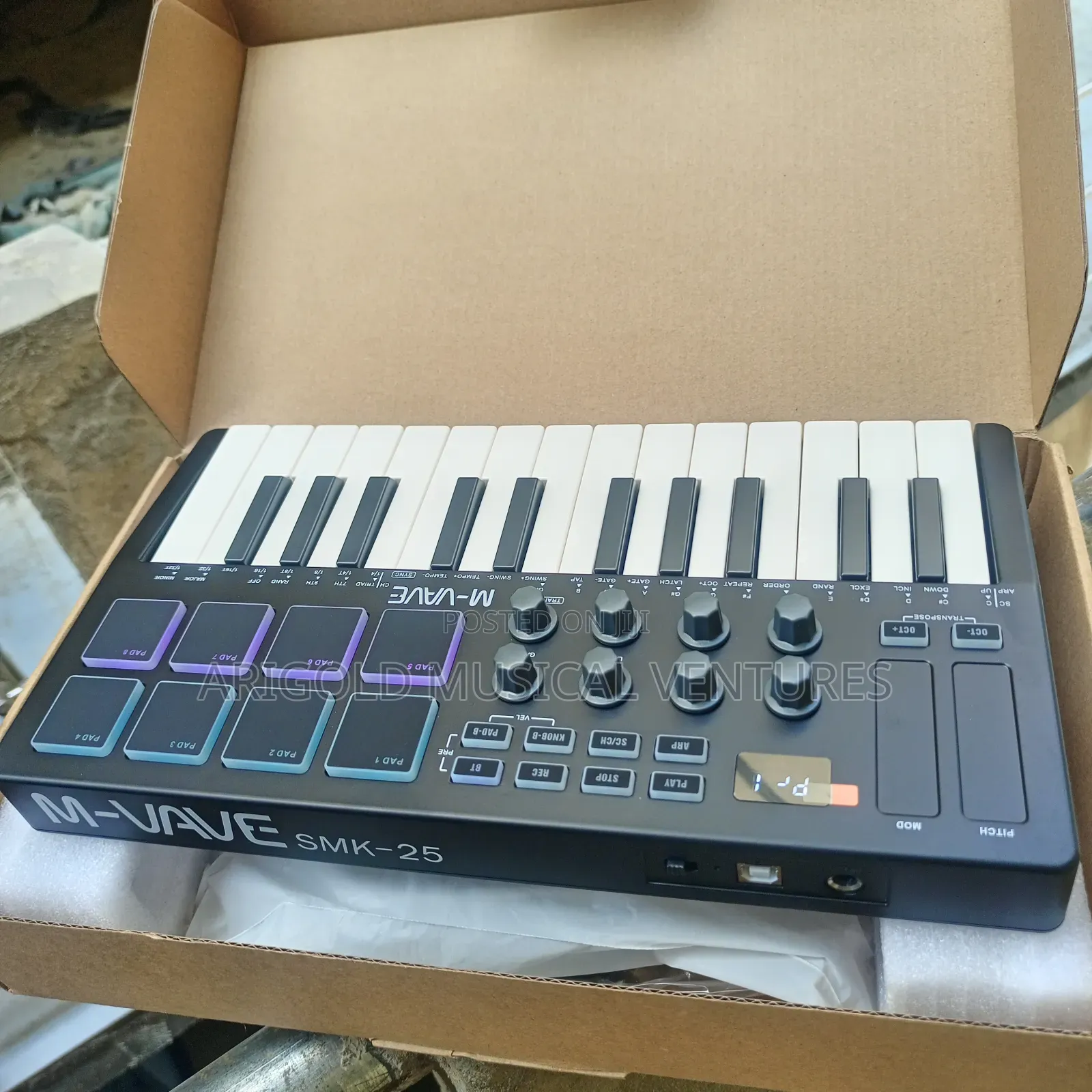 M Wave Midi Keyboard Skm25