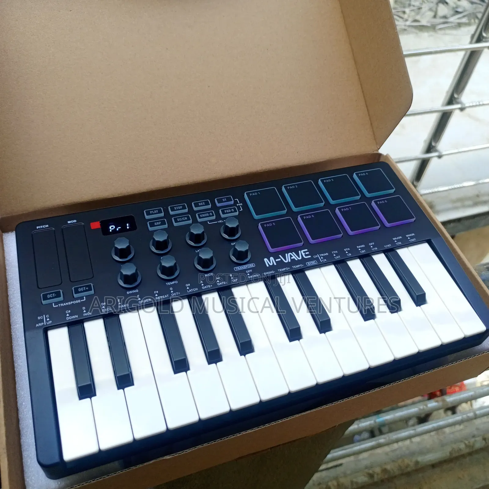 M Wave Midi Keyboard Skm25